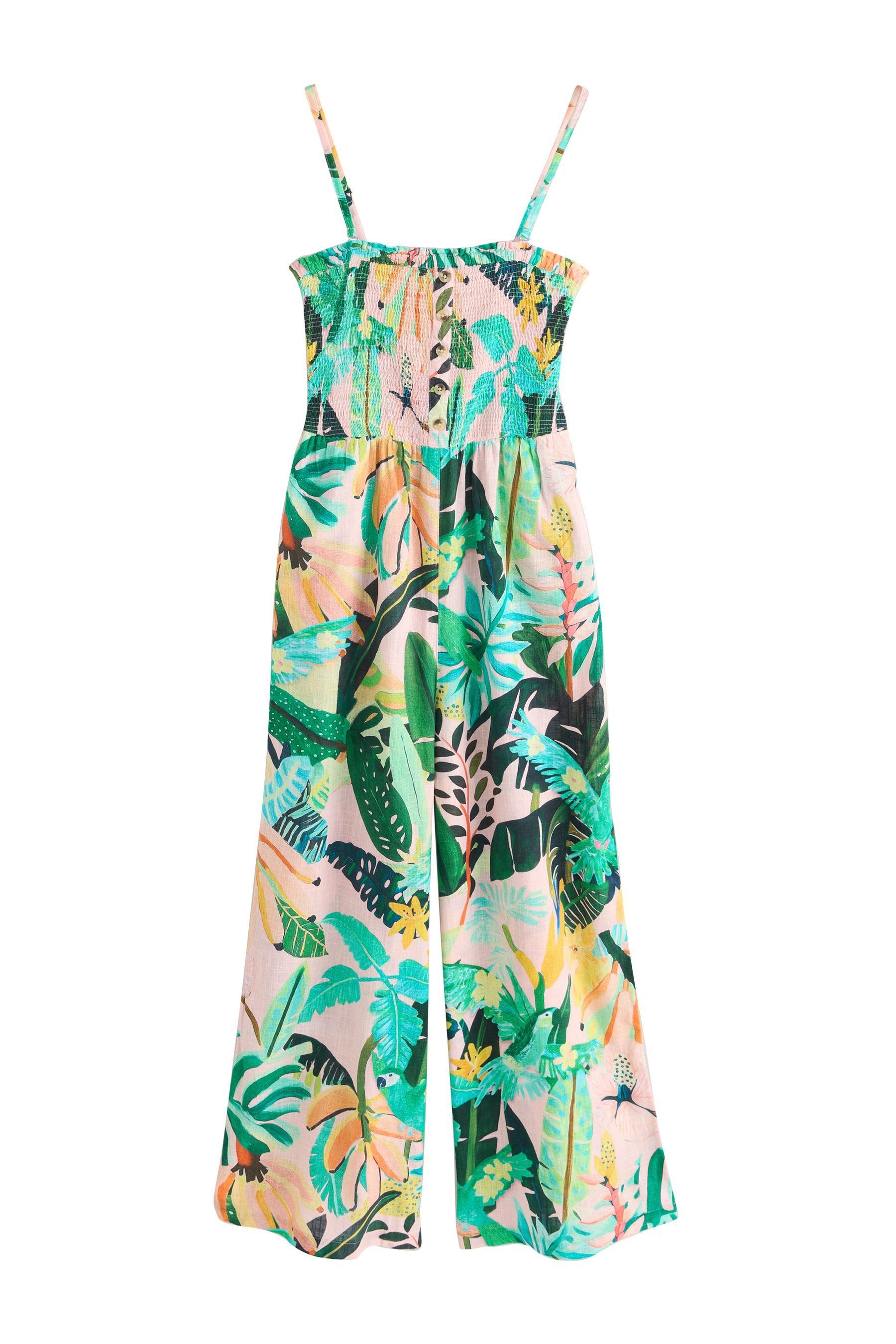 Next Jumpsuit Bandeau-Jumpsuit mit weitem Bein (1-tlg)