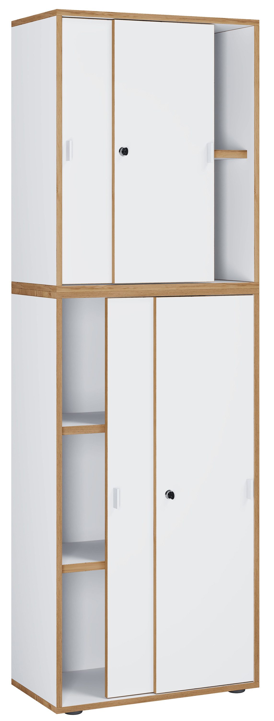 VCM Aktenschrank Büroschrank Aktenschrank Schiebetüren Salia 5fach günstig online kaufen