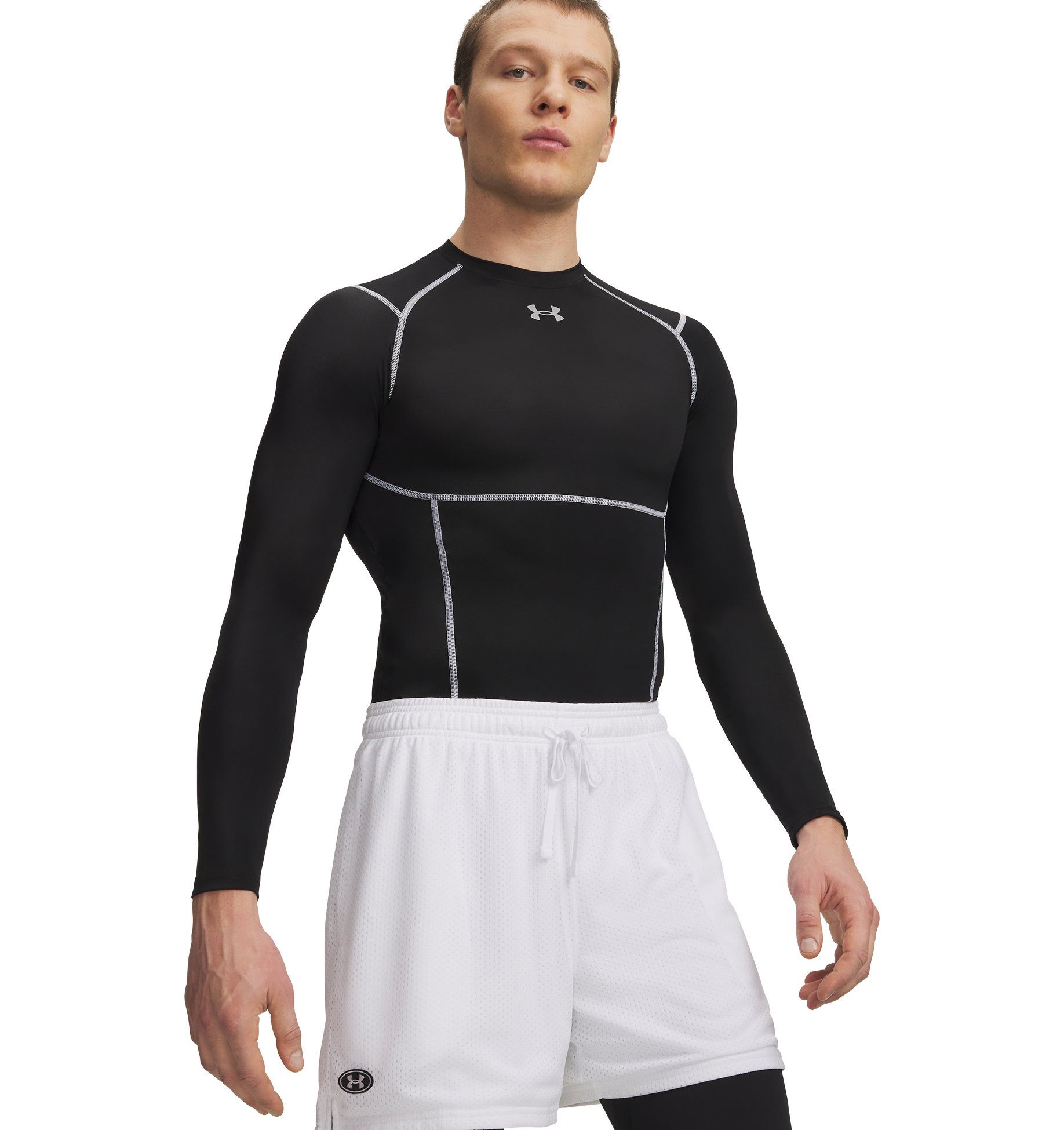 Under Armour® Trainingsshirt UA HG ELITE COMP LS langärmlig, für Fitness, aus HeatGear®-Material, mit 4-Wege-Stretch