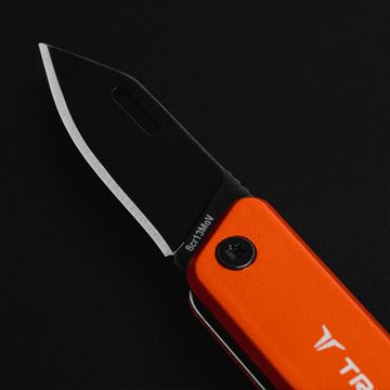 True Utility Taschenmesser Taschenmesser Key Chain Knife, Mini Tool Messer Schlüsselanhänger