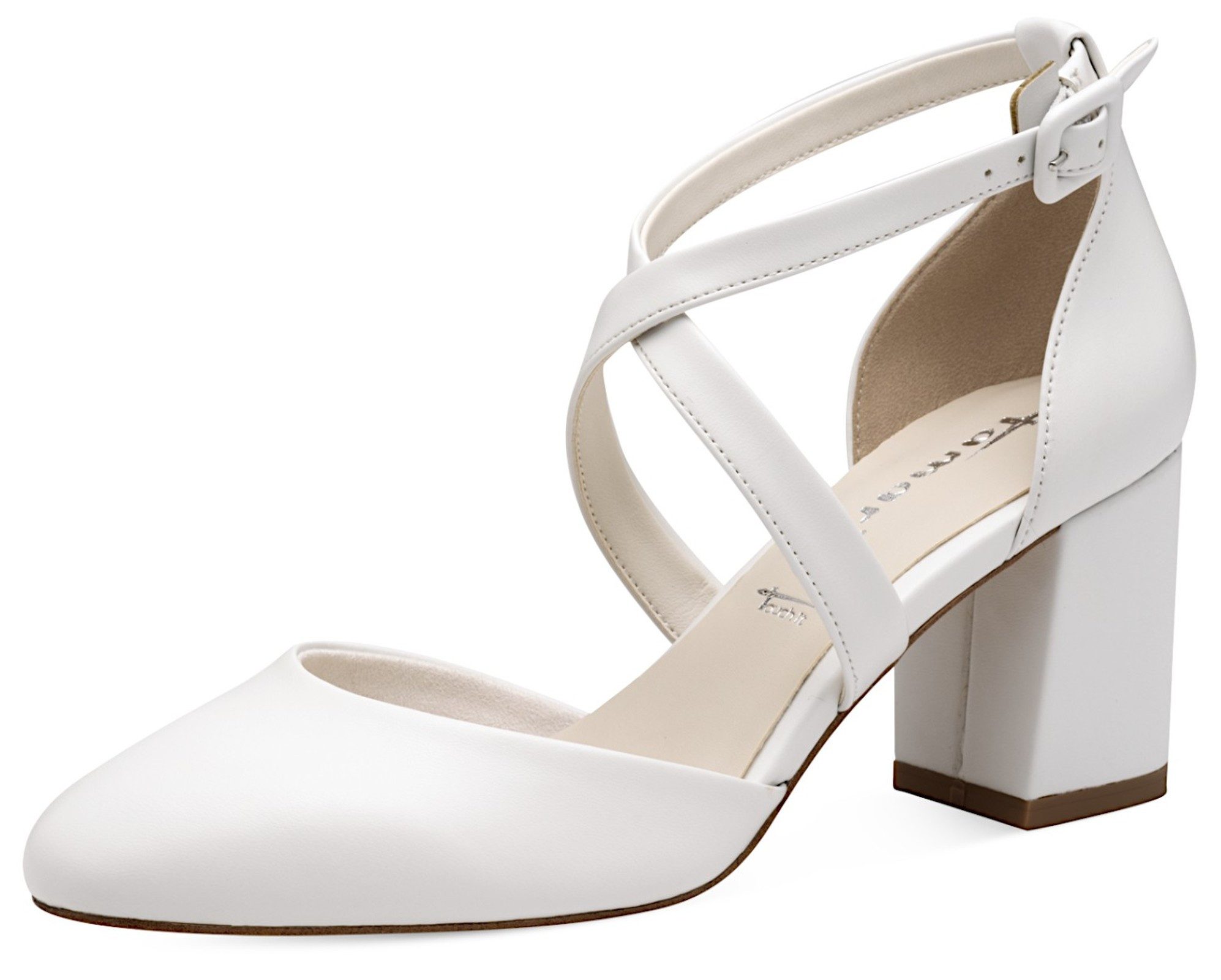 Tamaris 1-24415-44 140 White Matt Pumps