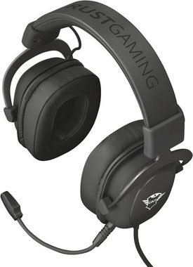 Trust Gaming Gaming-Headset (VERSTELLBARER KOPFBÜGEL, Mit Kabel, Zamak Kabelgebundene Gaming-Kopfhörer mit Einstellbarer Kopfbügel)