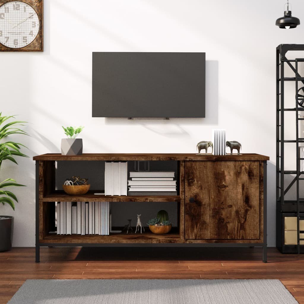 vidaXL TV-Schrank TV-Schrank Räuchereiche 100x40x45 cm Holzwerkstoff (1-St)