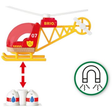 BRIO® Spielzeug-Eisenbahn World Feuerwehr-Hubschrauber