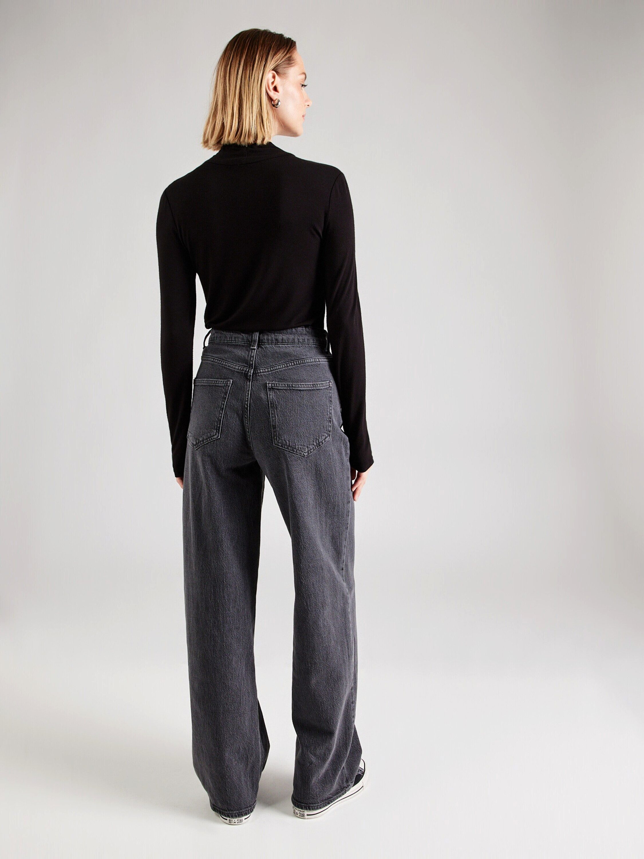 Vila Weite Jeans VIFreya (1-tlg) Plain/ohne Details günstig online kaufen