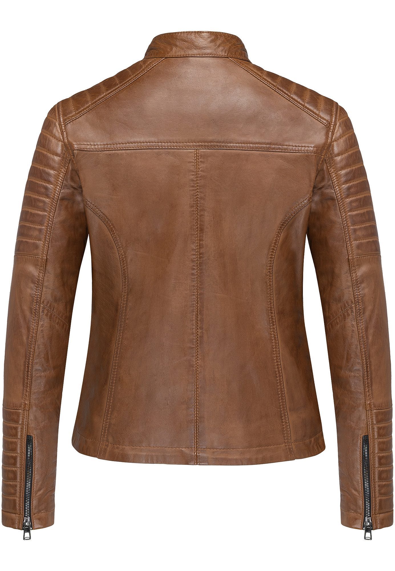 REPUBLIX Lederjacke SKYE Echtleder Damen Biker günstig online kaufen