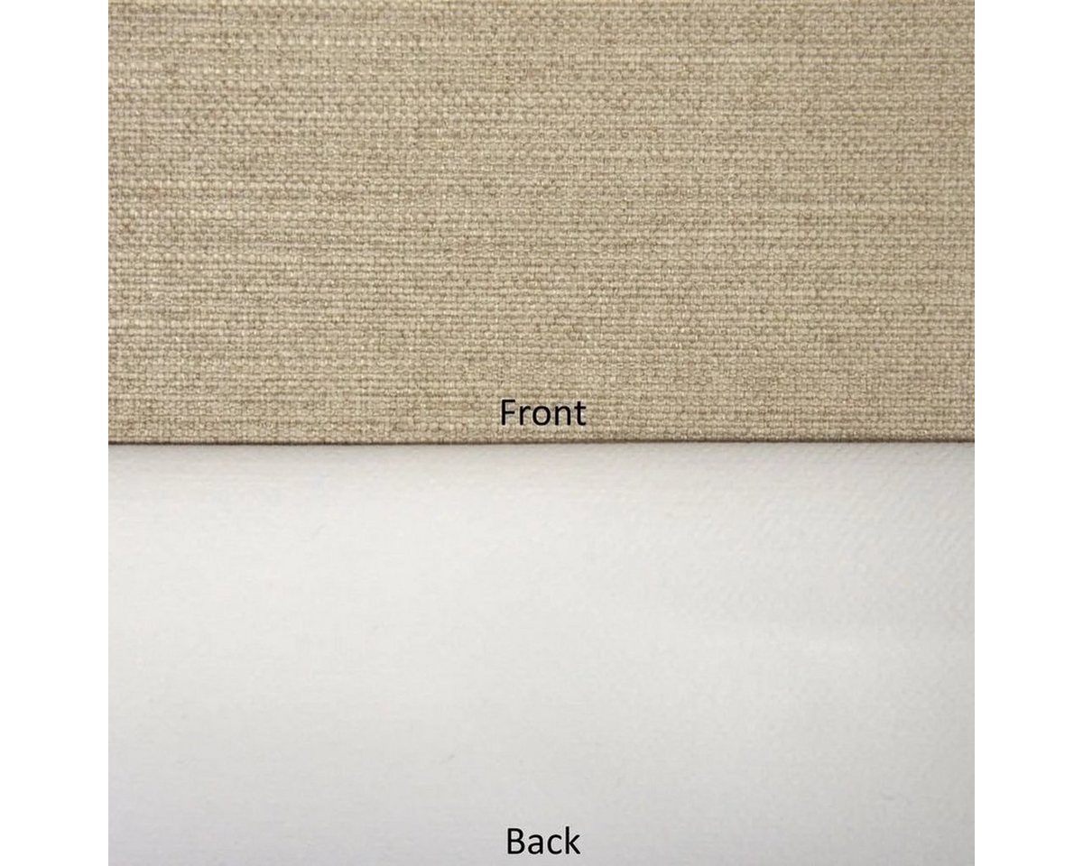 Thumbnail - Stofferia Stoff Verdunklungsstoff Lopez Beige, Breite 140 cm, Meterware