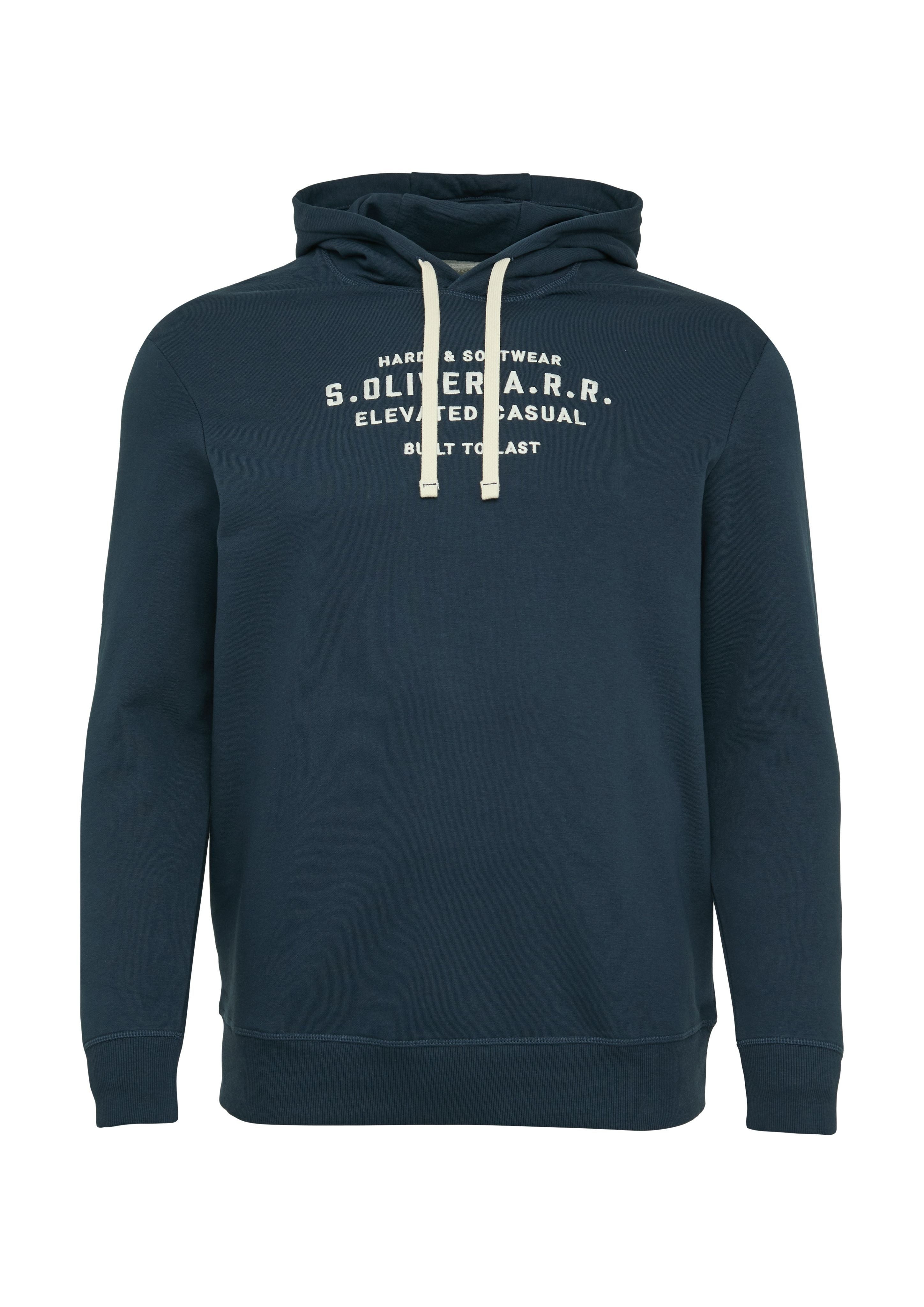 s.Oliver Hoodie aus Baumwollmischung günstig online kaufen