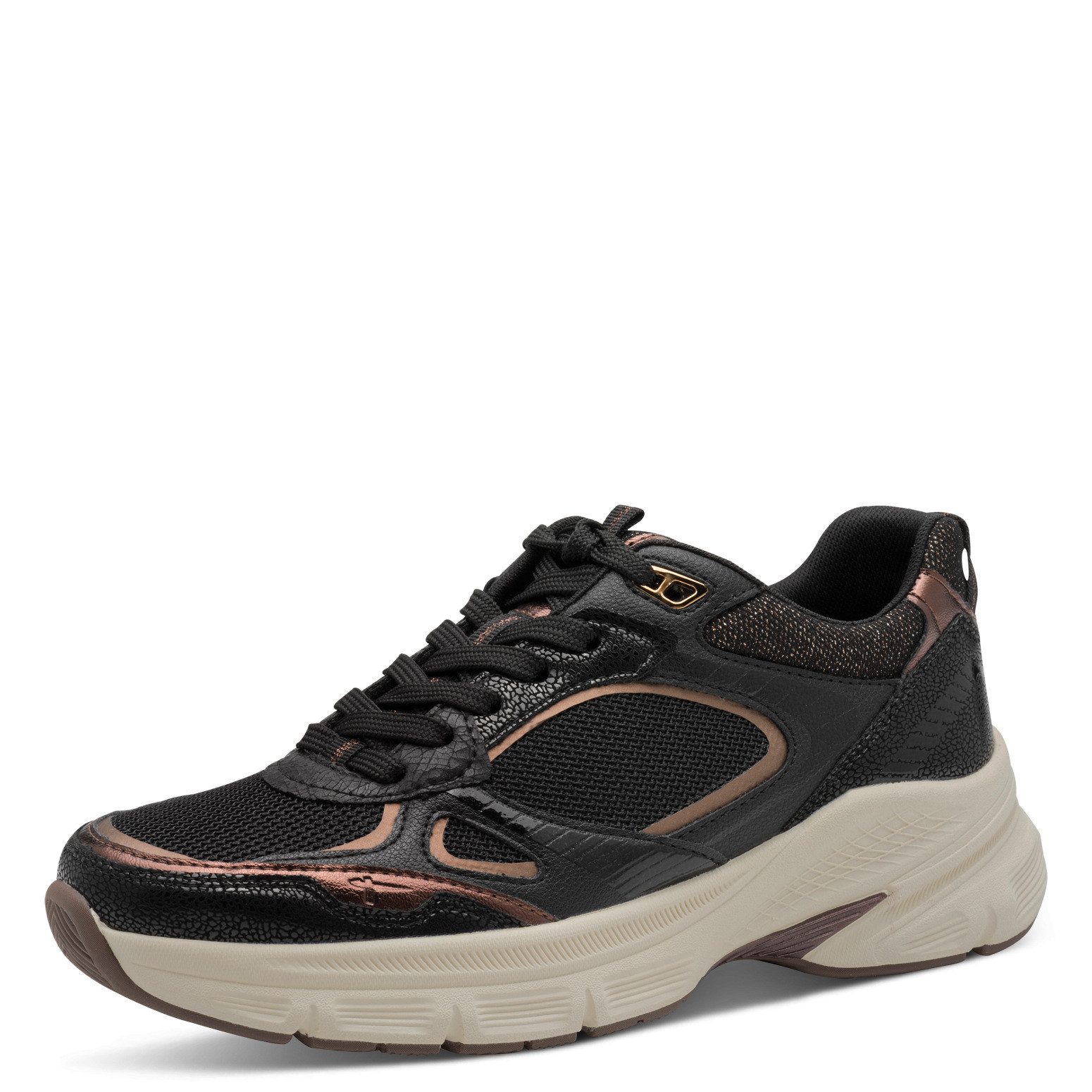 Tamaris Plateausneaker, Freizeitschuh, Halbschuh, Schnürer, Details günstig online kaufen