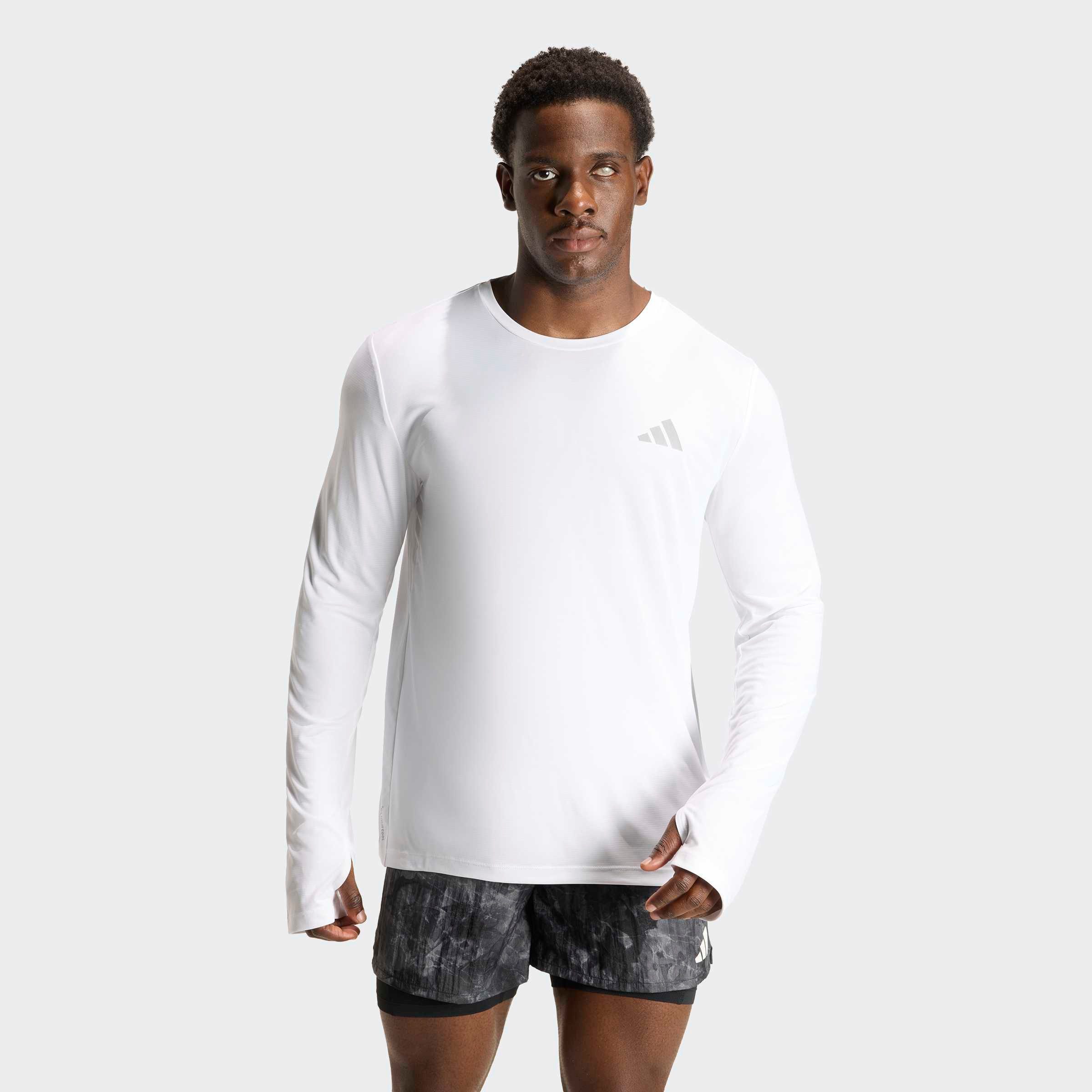adidas Performance Laufshirt ADI365 RUNNING ESSENTIALS LANGARM für Erwachsene, sportlicher Stil, aus Polyester