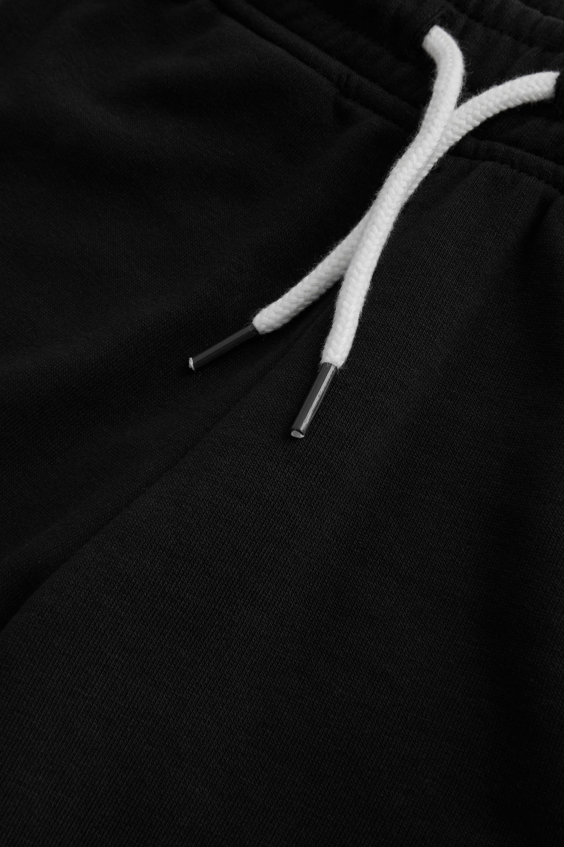 Next (1-tlg) Black Jersey-Shorts Sweatshorts