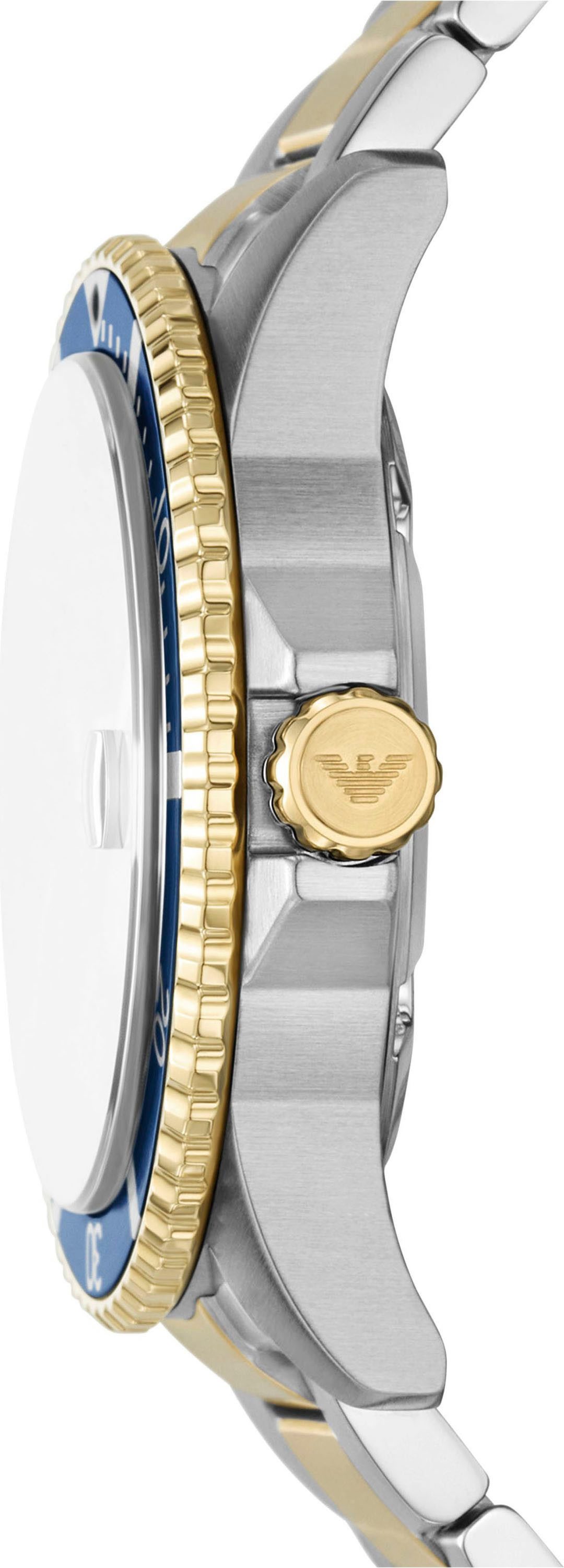 Emporio Armani Quarzuhr AR11682, Armbanduhr, Herrenuhr, Edelstahlarmband, a günstig online kaufen