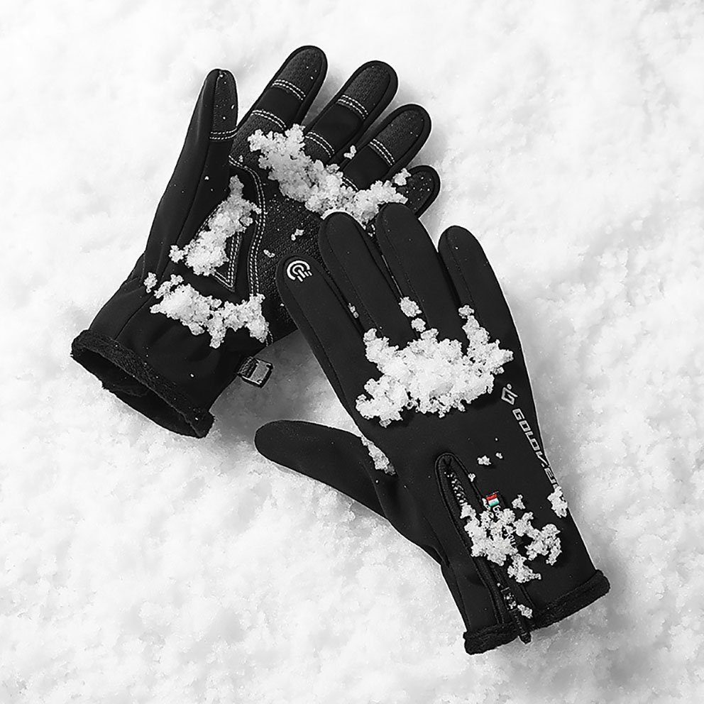 Touchscreen Winter Skihandschuhe Handschuhe Wasserdicht Outdoor SRRINM Zip Warm