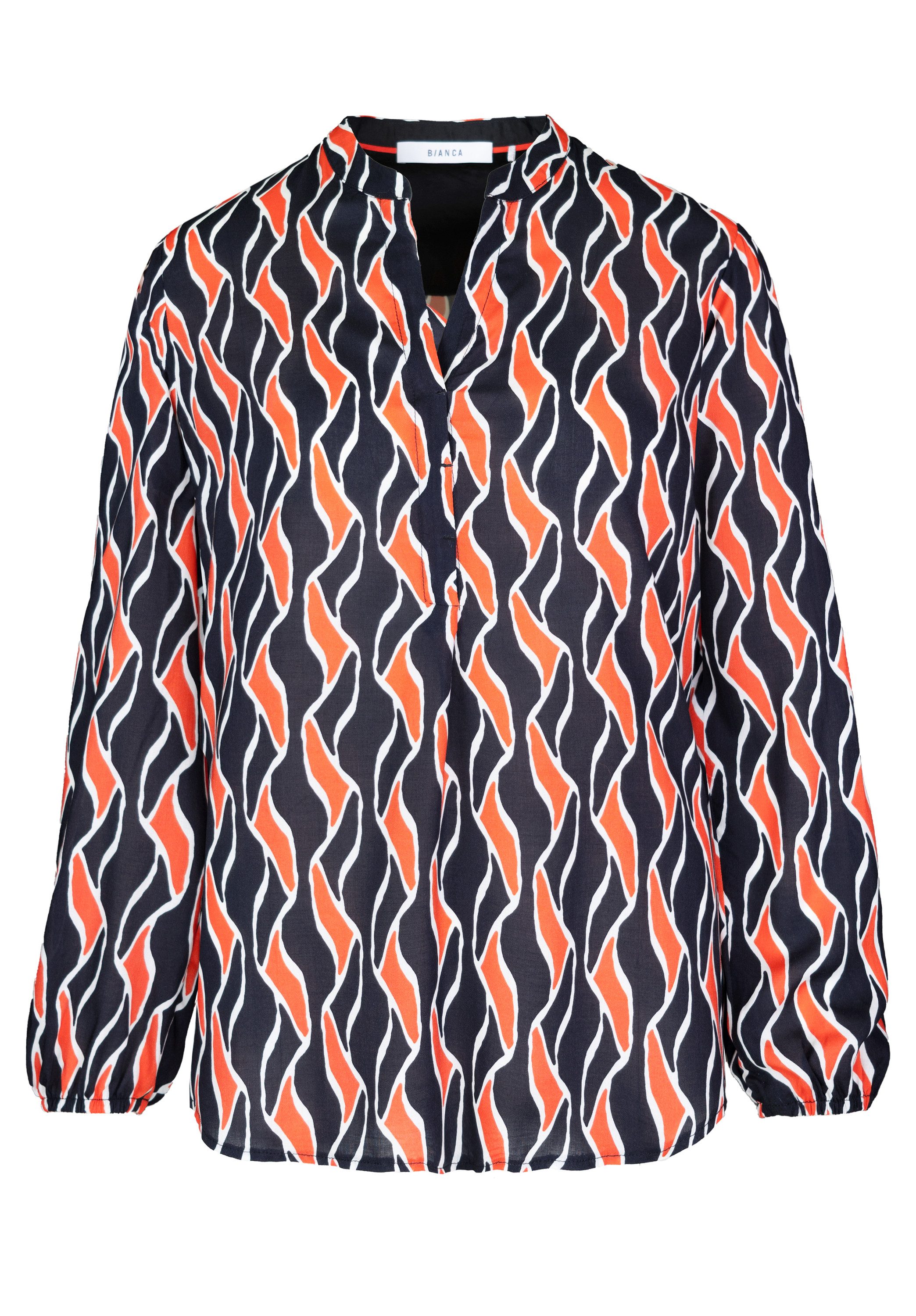 bianca Druckbluse ADINA mit grafischem Allover-Print in Trendfarben günstig online kaufen