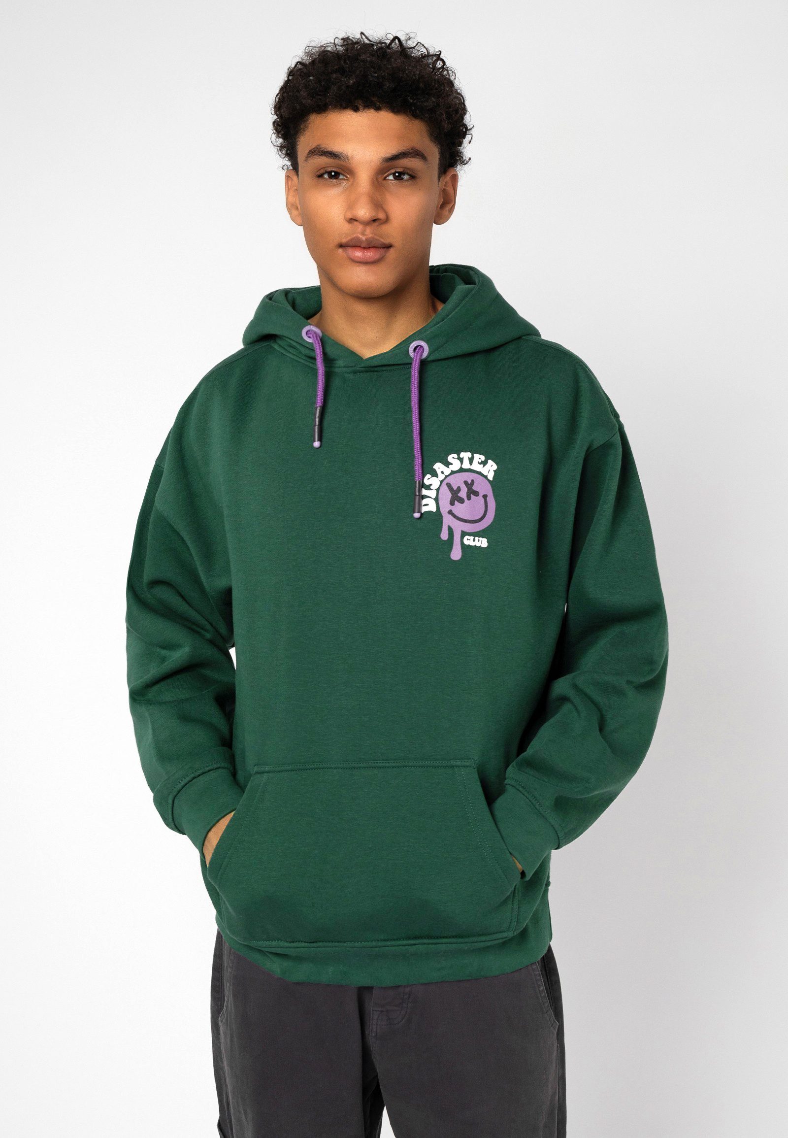 SUBLEVEL Hoodie Sweathoodie Cartoonprint Sweater, Kapuzensweatshirt günstig online kaufen
