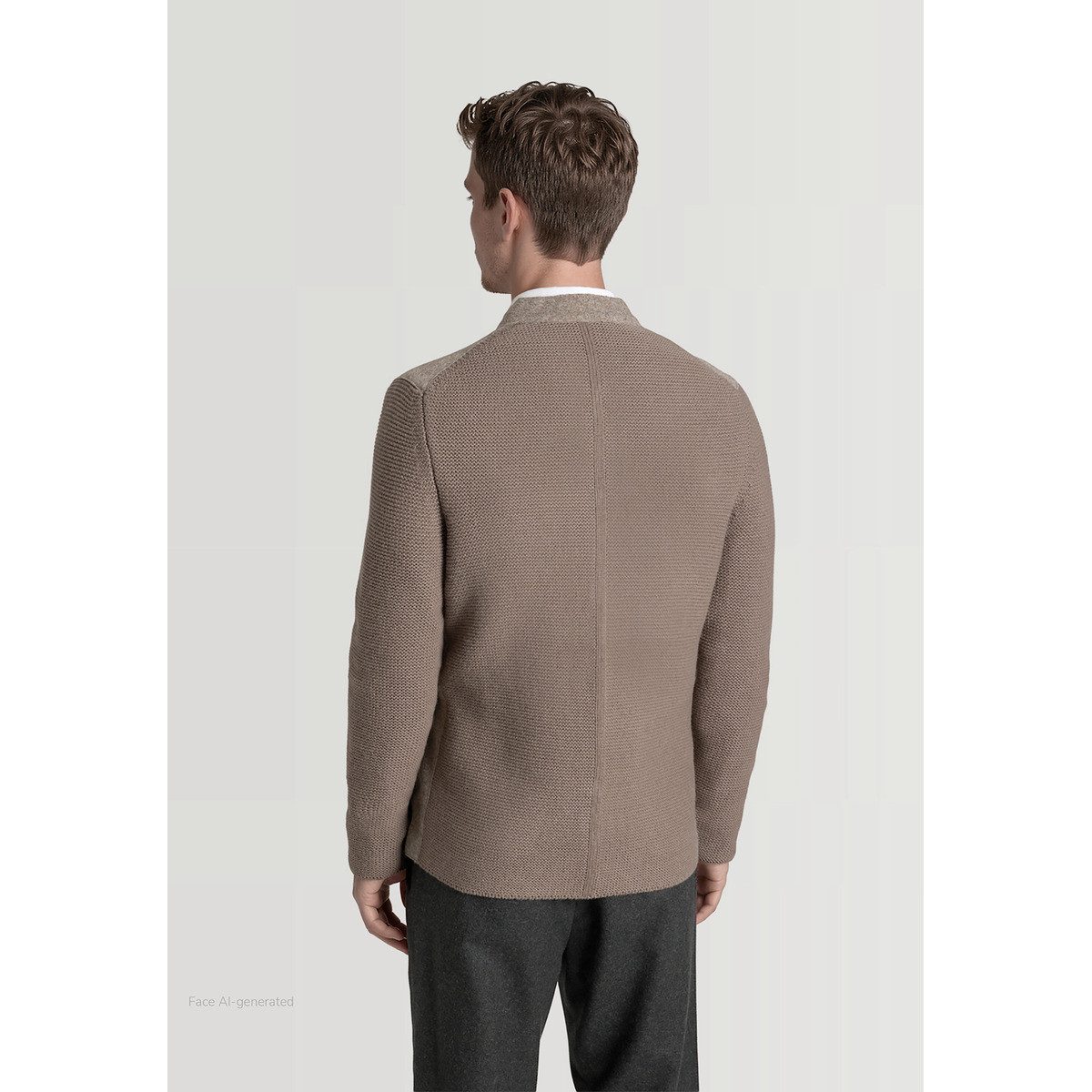 MAERZ Muenchen Strickjacke Maerz Muenchen 542801 Strickjacke Herren Bekleidung – Bild 5 von 5
