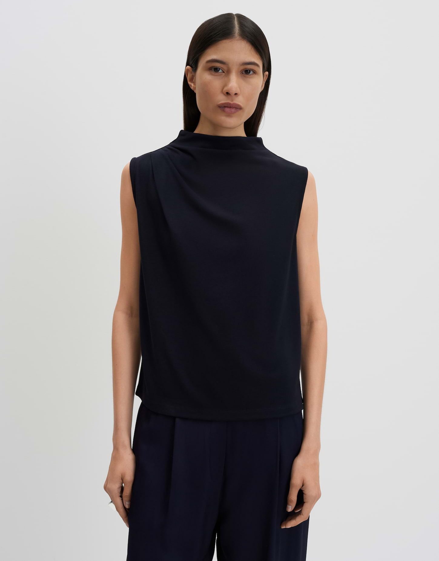 someday Shirttop Kondie aus Jersey mit Drapierung Modernes Schulterdetail mit softem Griff