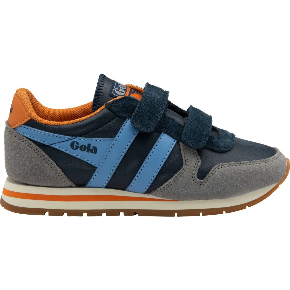 Gola Daytona Pure Strap Sneaker Kids Outdoorschuh Modischer Retro-Sneaker für Kinder mit umweltfreundlichem Material