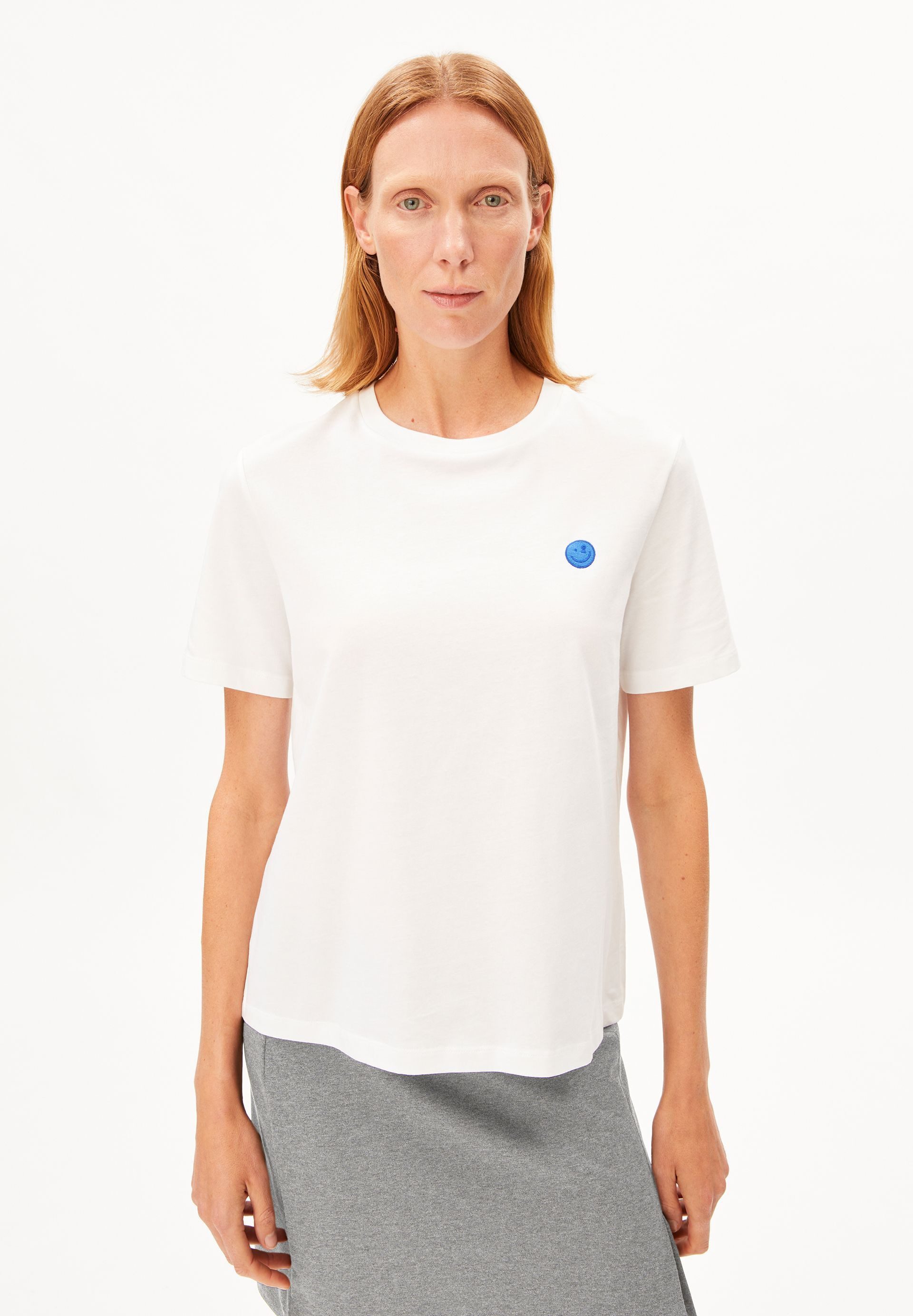 Armedangels T-Shirt LUALAA EMBRO T-Shirt aus Bio-Baumwolle Regular Fit günstig online kaufen