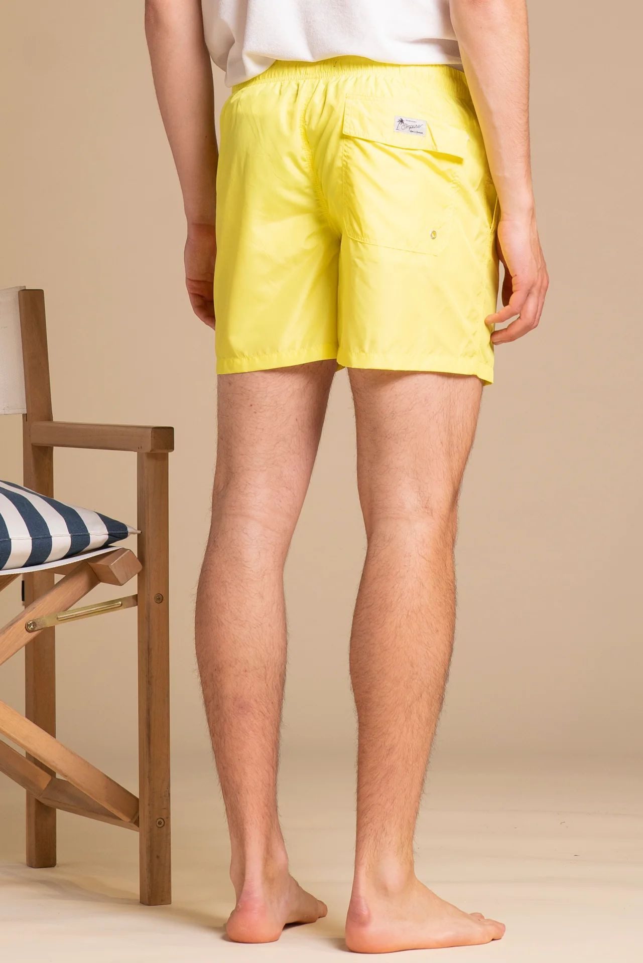 IMPURE Badeshorts SWIM SHORT RIO BASIC - modische italienische Badeshorts Innenhose aus Mesh