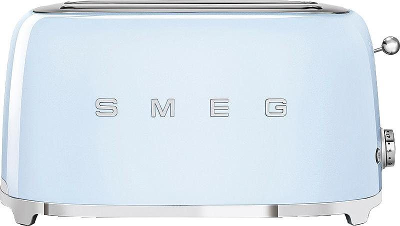 Smeg Toaster TSF02PBEU, 2 lange Schlitze, für 2 Scheiben, 1500 W