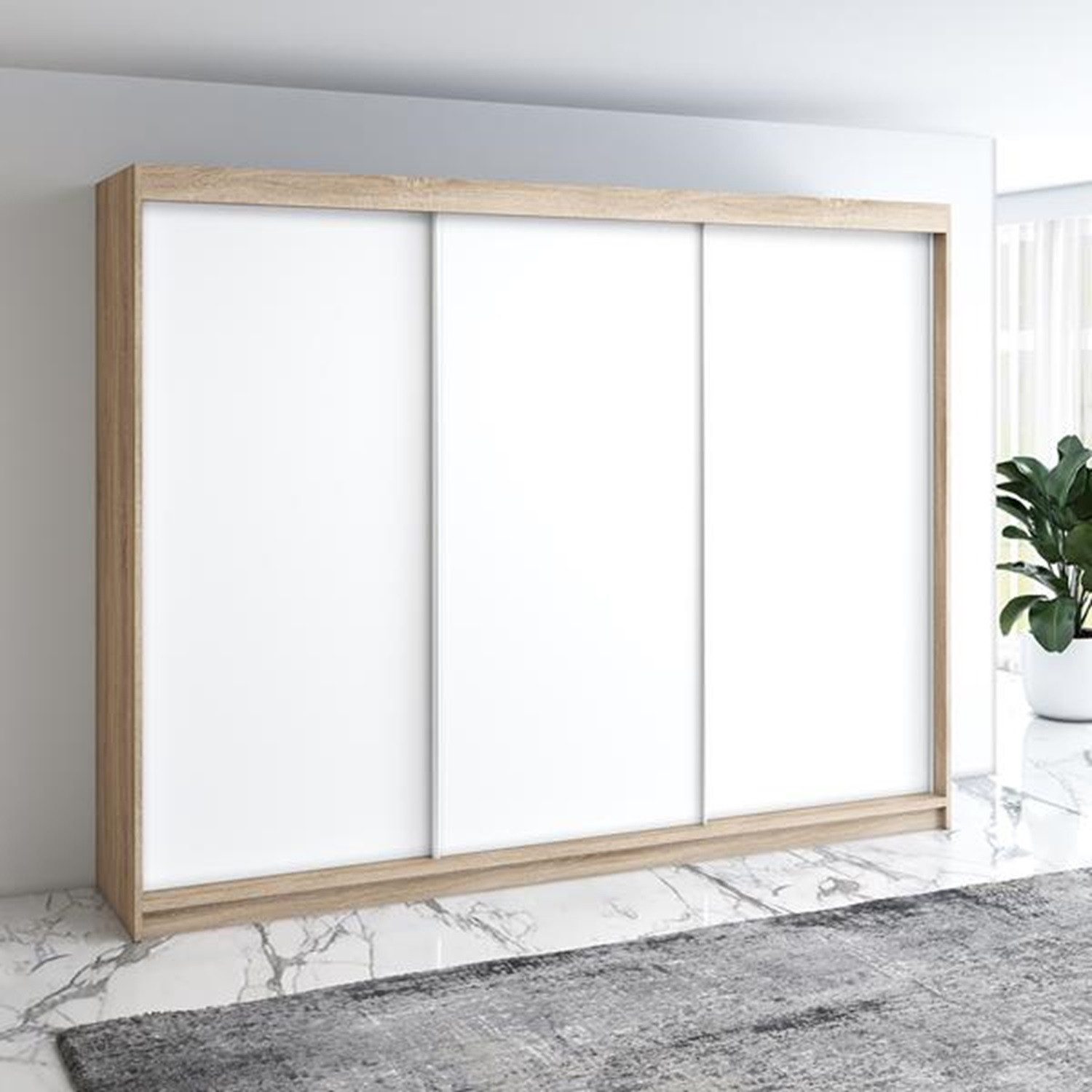 A&J MöbelLand GmbH Schwebetürenschrank MERI 200 günstig online kaufen
