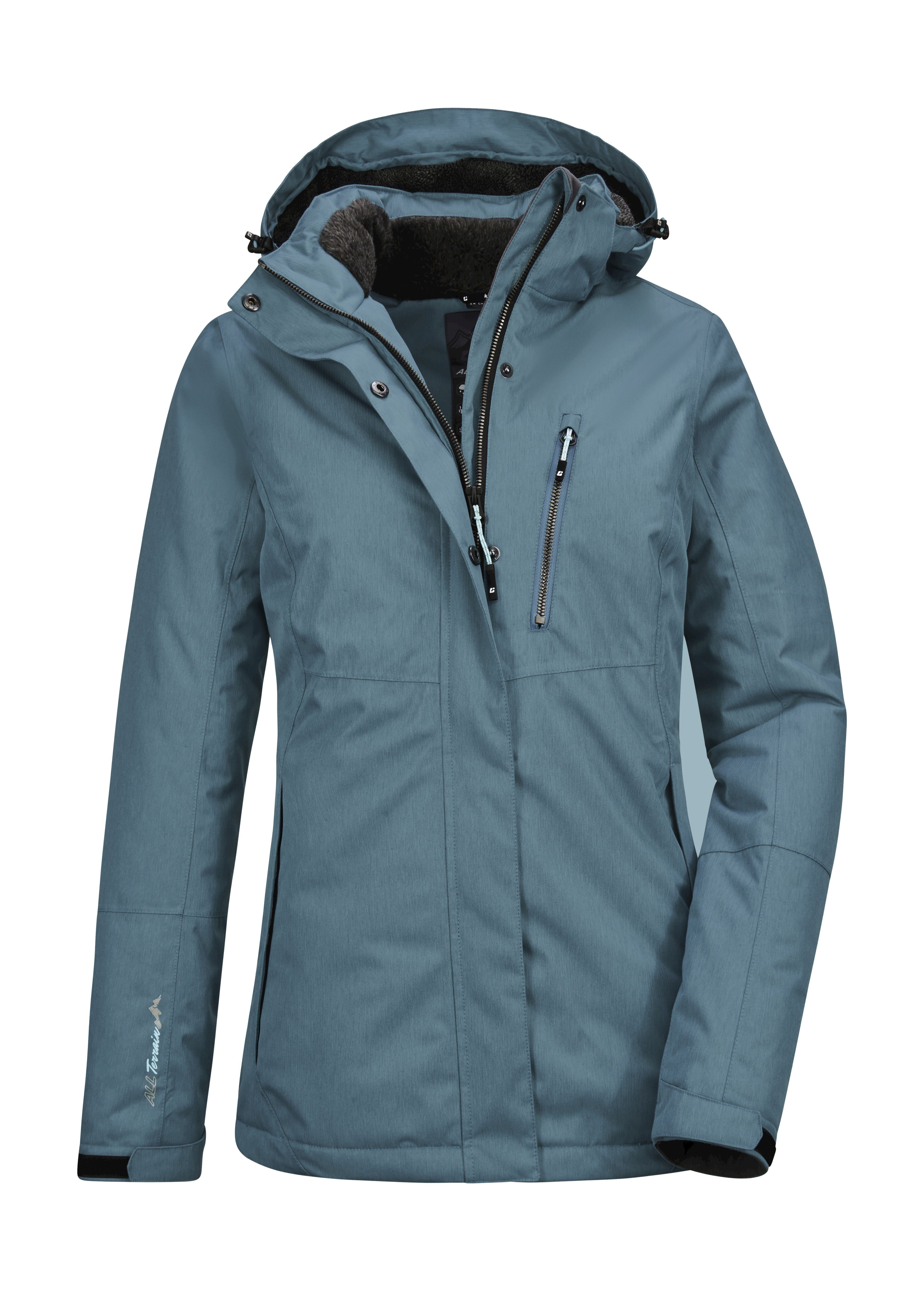 Killtec Outdoorjacke Nira Wasser- und winddichte Jacke, atmungsaktiv, abneh günstig online kaufen