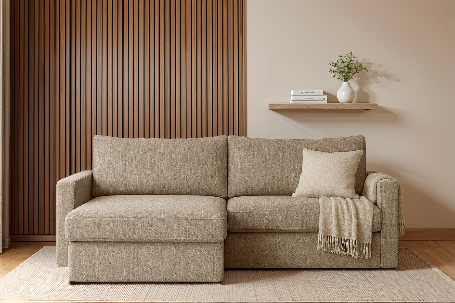 Friderik-EU Ecksofa mit Schlaffunktion und Bettkasten, günstig online kaufen