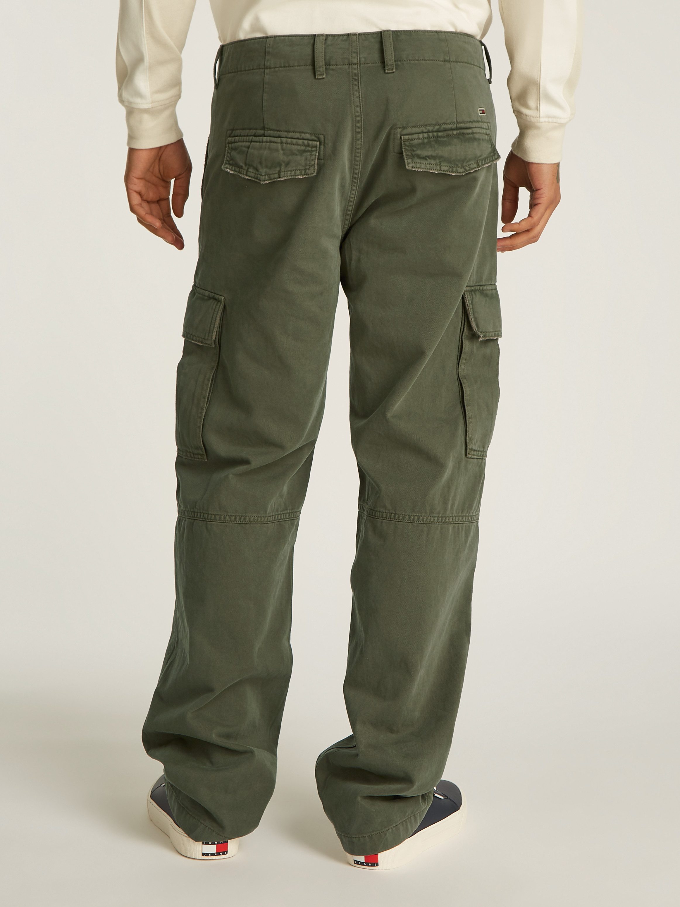 Tommy Jeans Cargohose TJM JAIMIE COTTON CARGO mit Kniefalten günstig online kaufen
