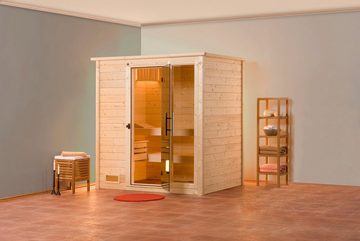 weka Sauna Bergen, BxTxH: 198 x 148 x 204 cm, 45 mm, ohne Ofen
