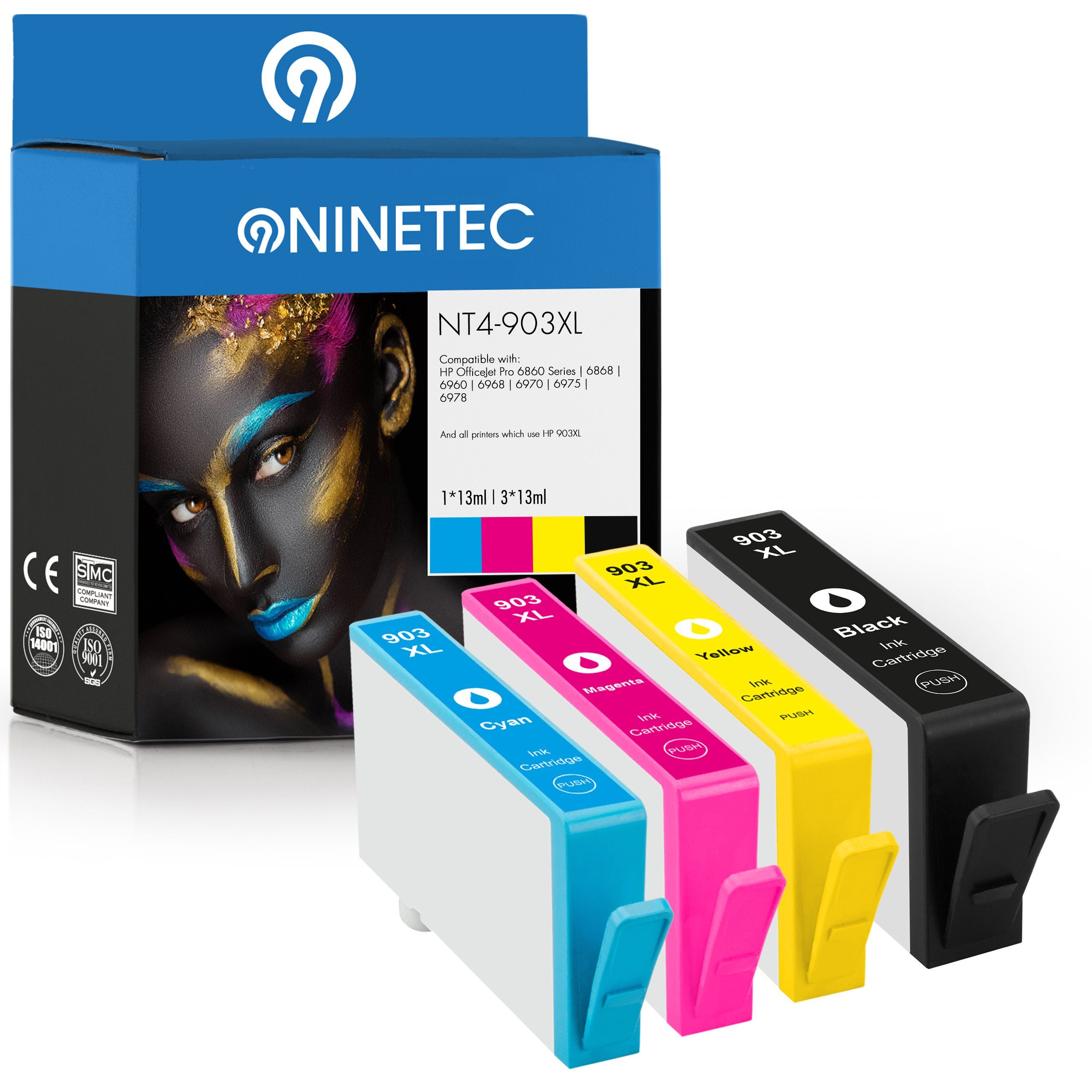 NINETEC ersetzt Patronen HP 903XL 903 XL HP903XL Tintenpatrone