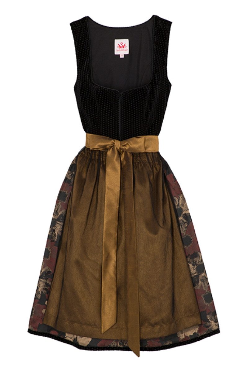 Spieth & Wensky Dirndl Samt Dirndl günstig online kaufen