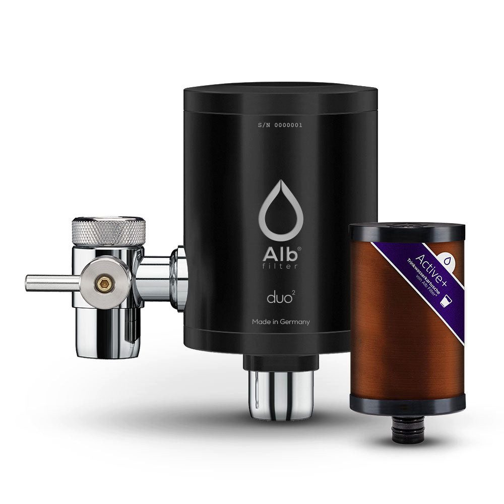 Wasserhahnfilter Alb Filter Duo Active Plus+ Wasserfilter für den Wasserhahn