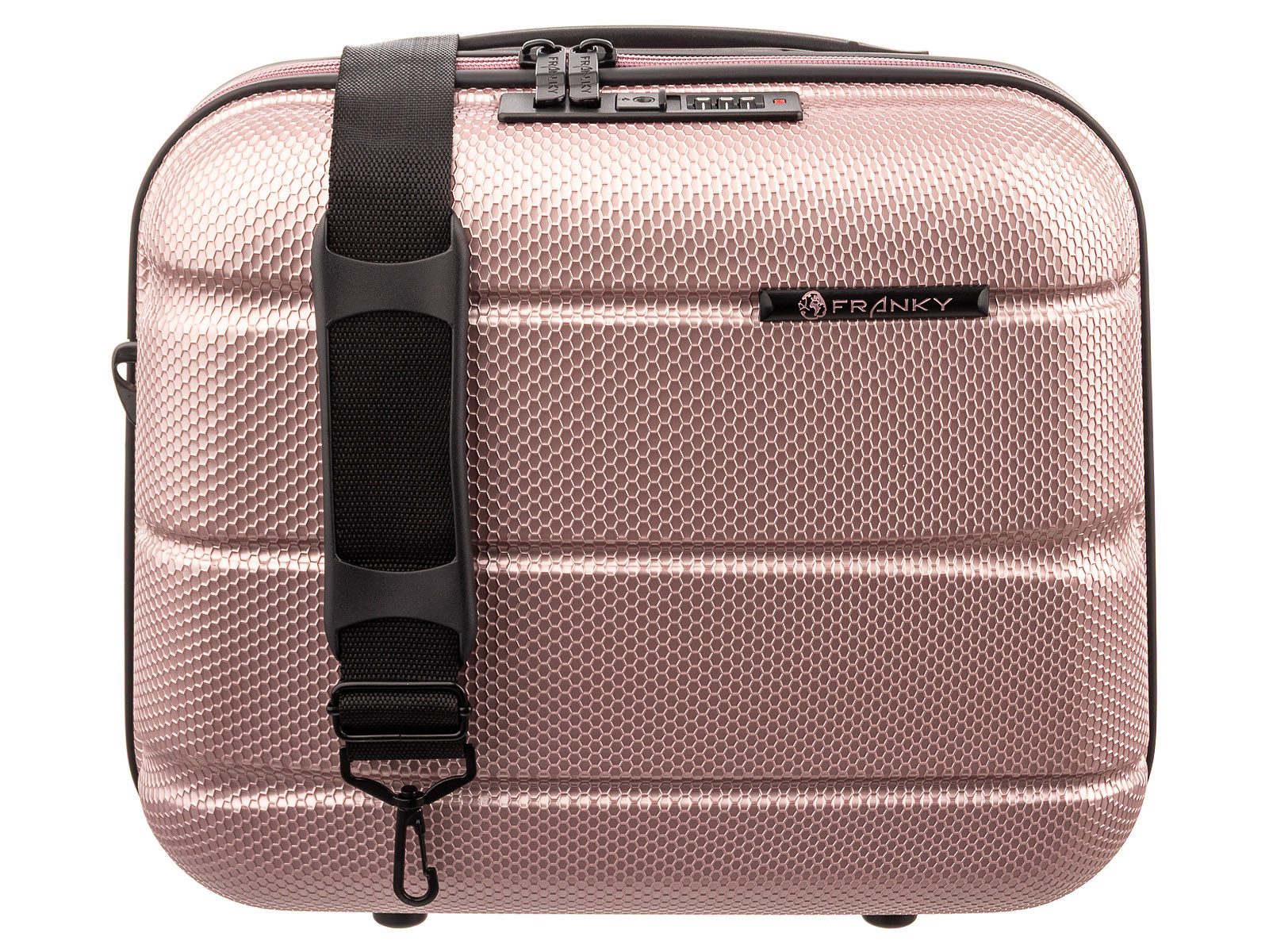 Franky Beautycase ABS13 Beautycase Handgepäck Hartschale mit TSA-Schloss (Stück, 1-tlg., 1), TSA-Schloss