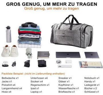 LOFTY Sporttasche Reisetasche, Badetasche, Fitnesstasche, Weekender, Freizeittasche, Arbeitstasche, Badetasche, Herrengeschenk