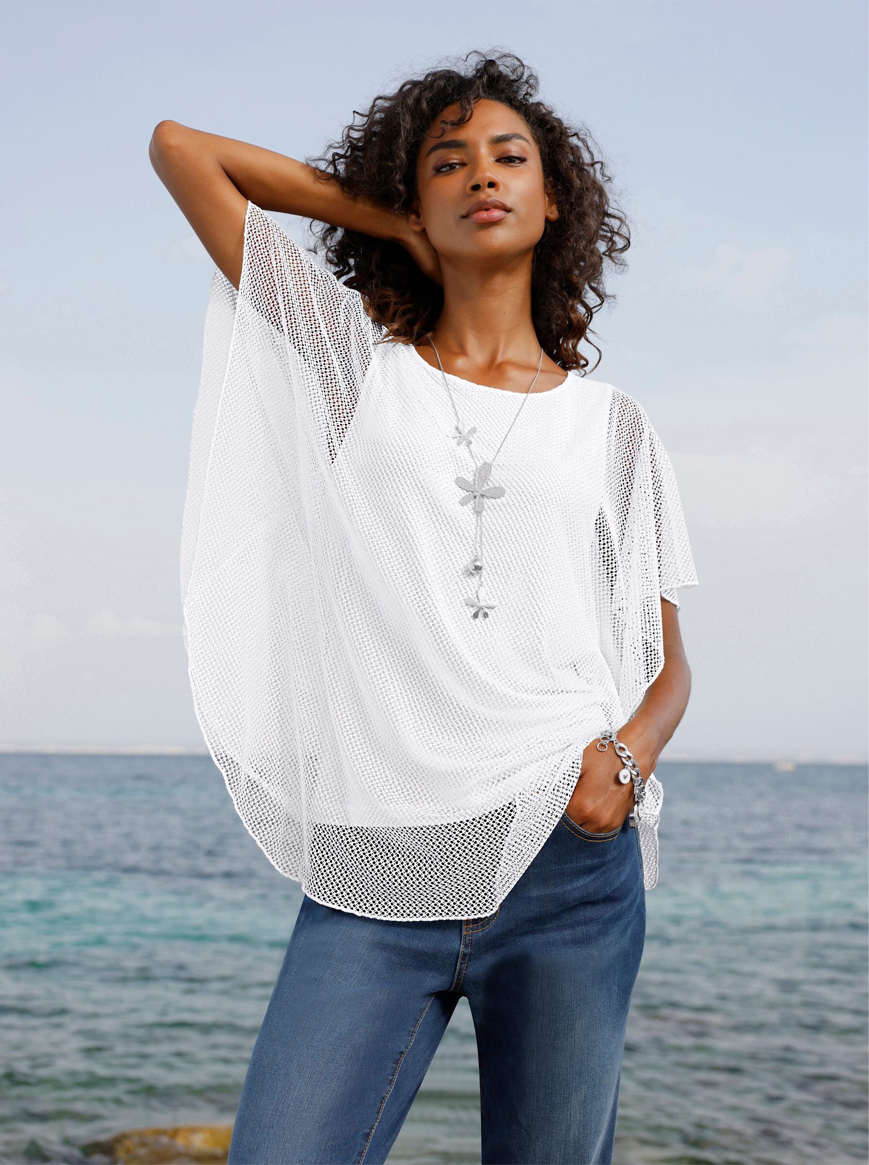 heine T-Shirt 2-in-1-Shirt Kurzarm