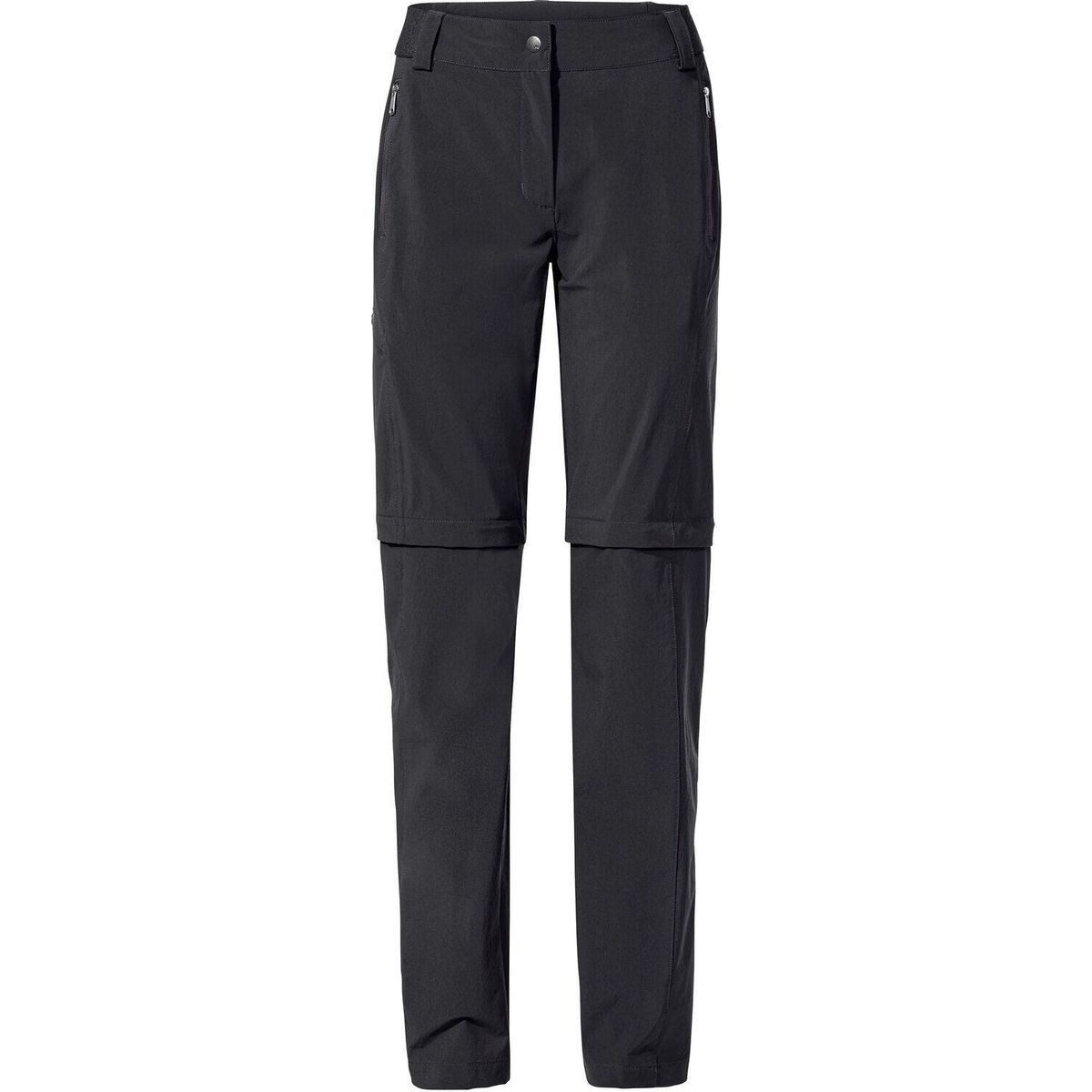 VAUDE Outdoorhose Women's Farley Stretch ZO T-zip Pants II Vielseitige Damenhose für Outdoor-Abenteuer, wandelbar in Shorts