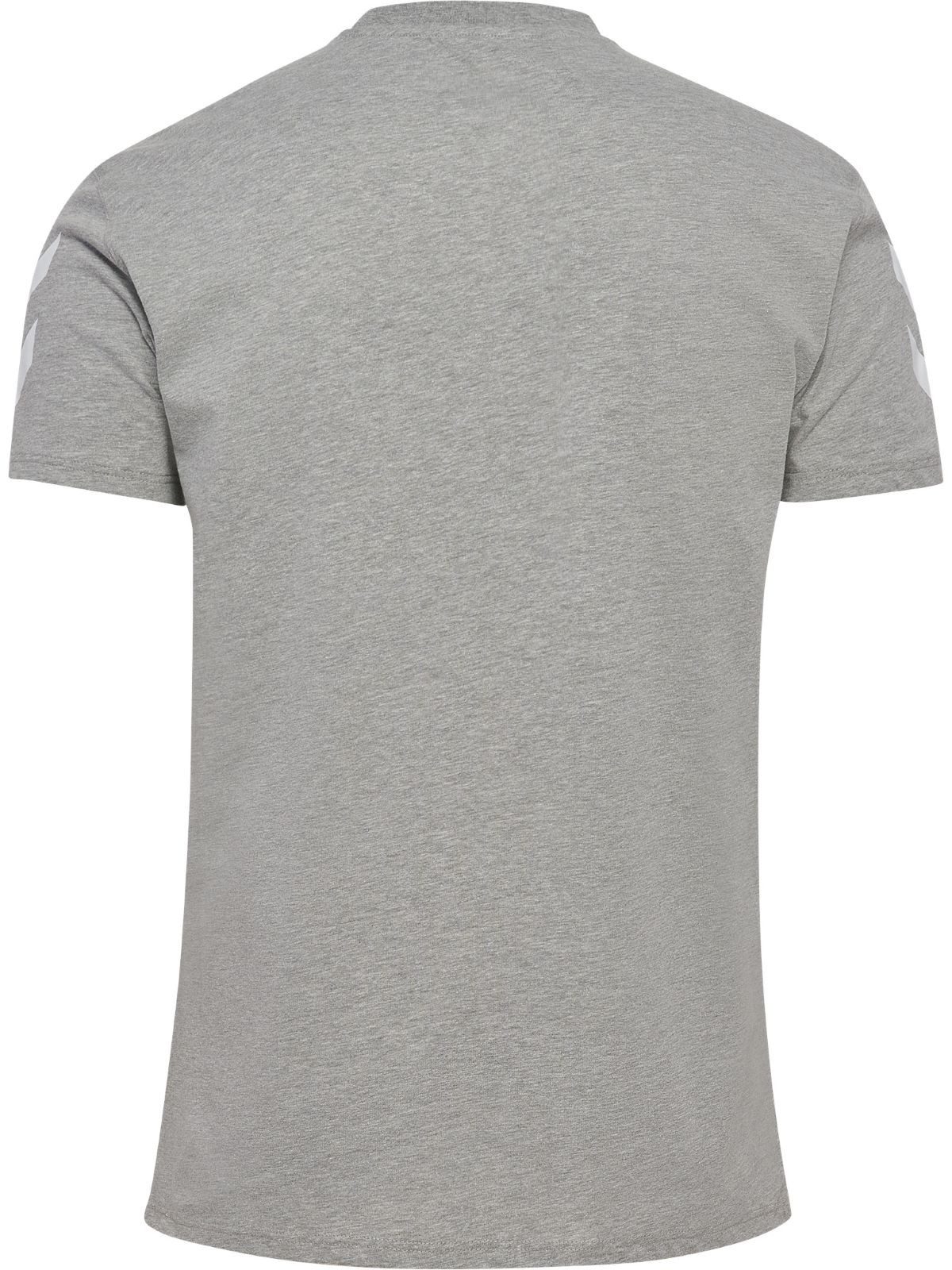 hummel T-Shirt hmlGO 2.0 Chevron (Baumwolle) grau Herren