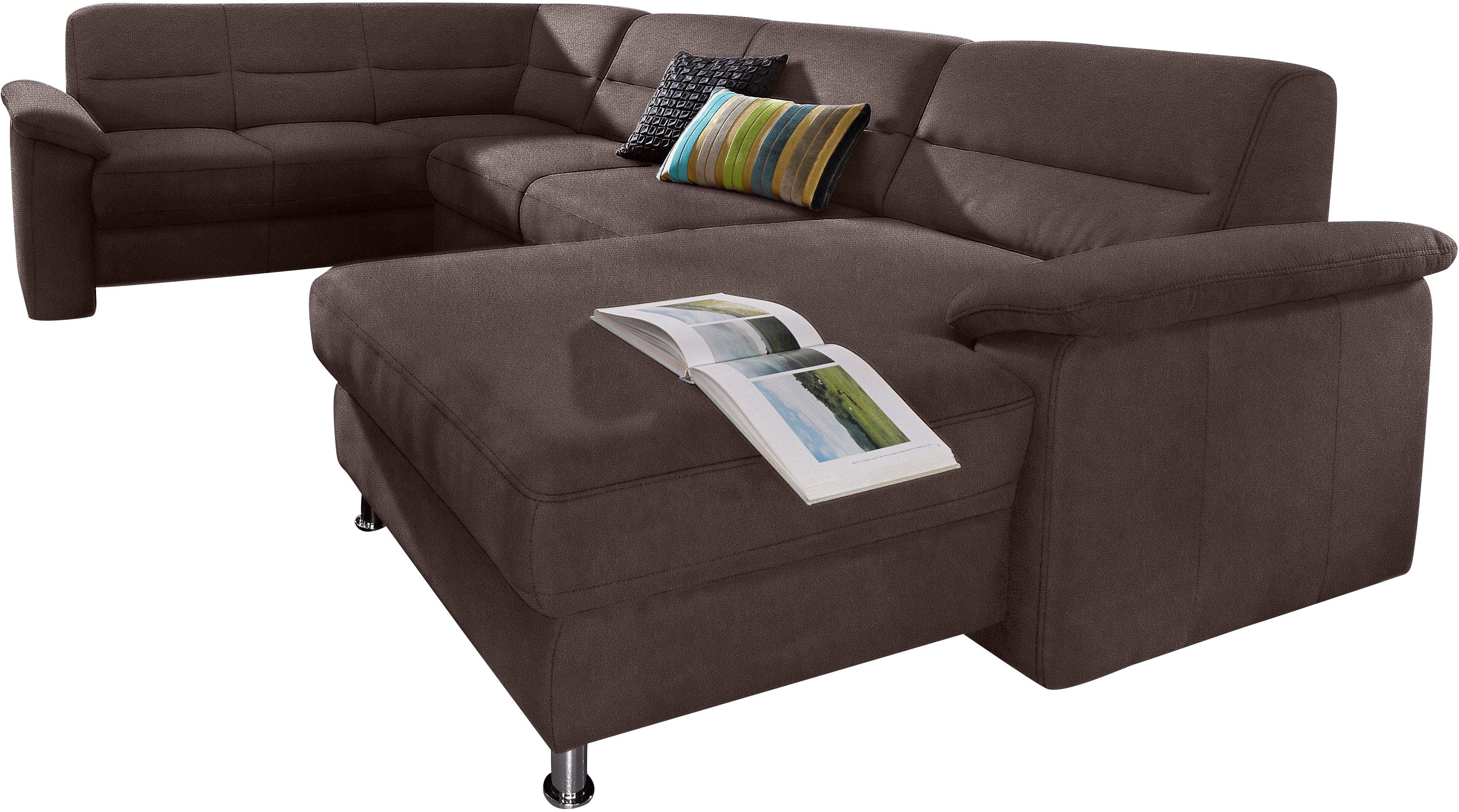 sit&more Wohnlandschaft "Top Ascara U-Form", inklusive Boxspring/Federkern- günstig online kaufen