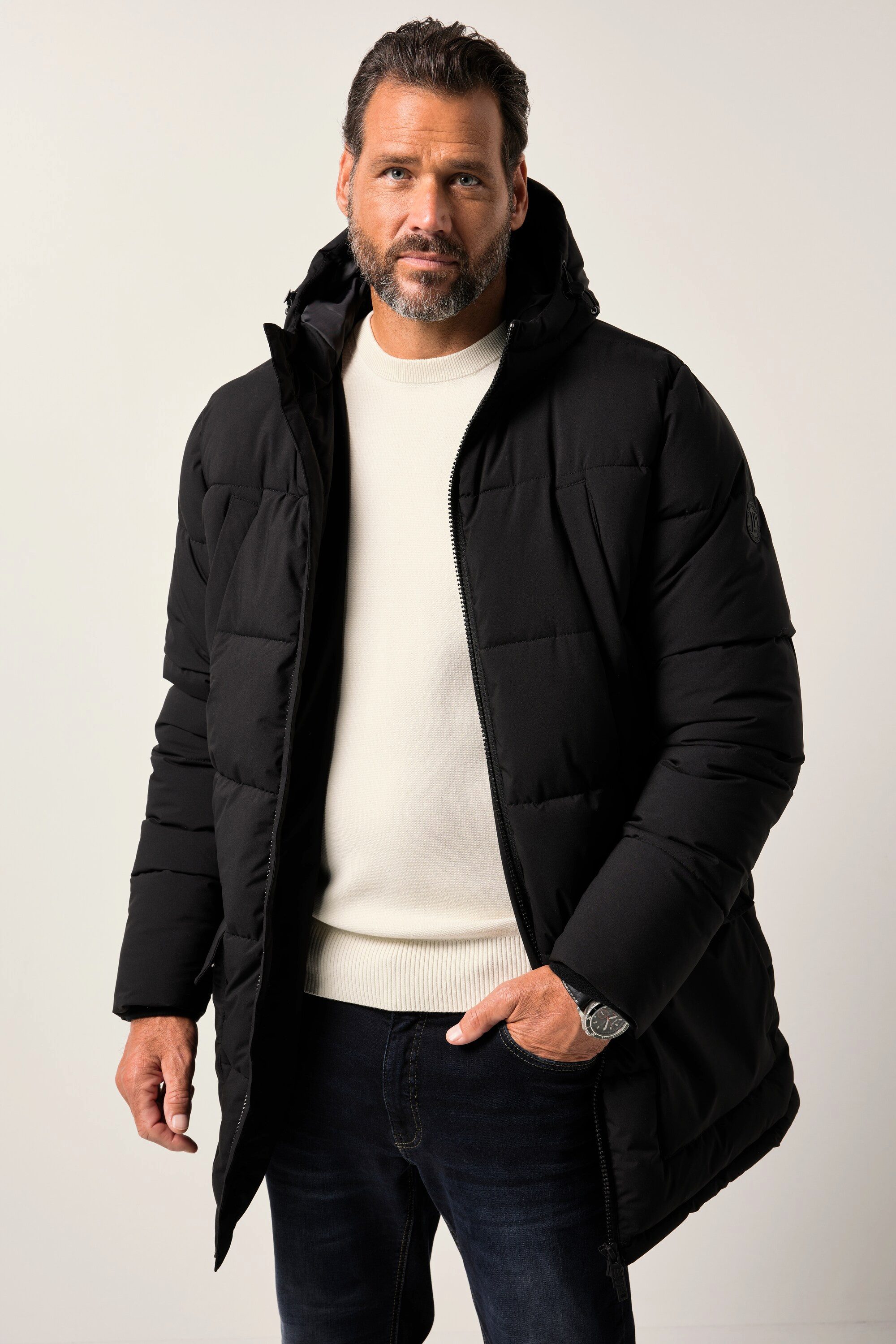 JP1880 Parka JP1880 Parka Kapuze Steppfutter günstig online kaufen