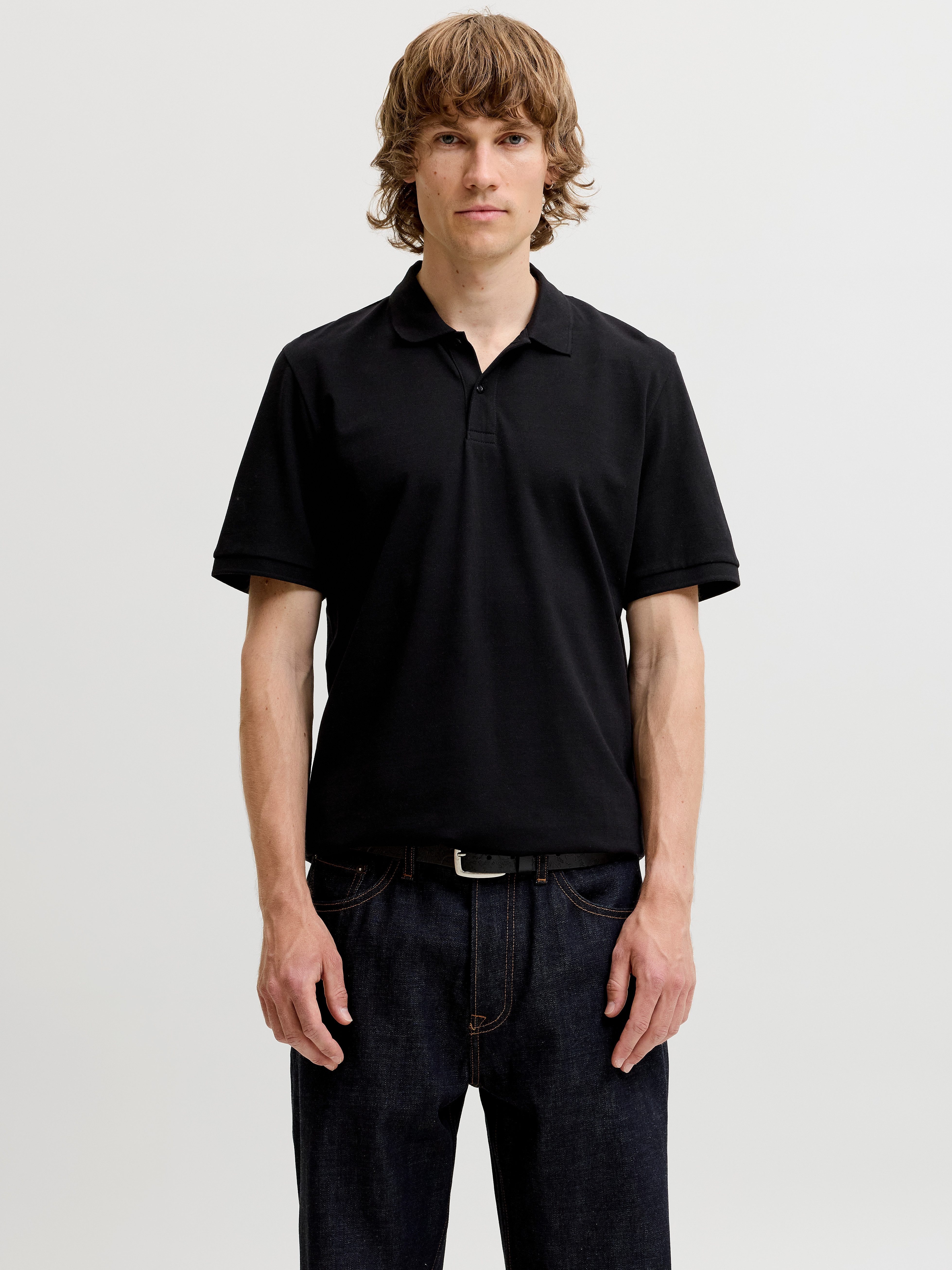 Jack & Jones Poloshirt JJKANE POLO SS 2PK MP (Packung, 2-tlg) Baumwollmischung, regular fit