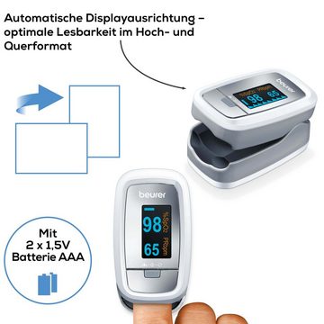 BEURER Pulsoximeter PO 30, für zu Hause und unterwegs