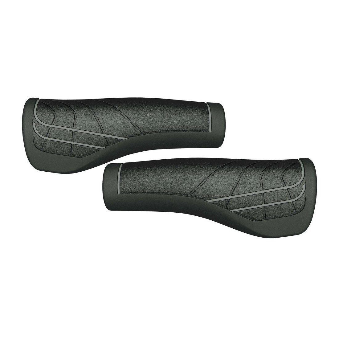 Herrmanns Fahrradlenkergriff Lenkergriffe Grip Line, 125 mm, Ø 22 mm