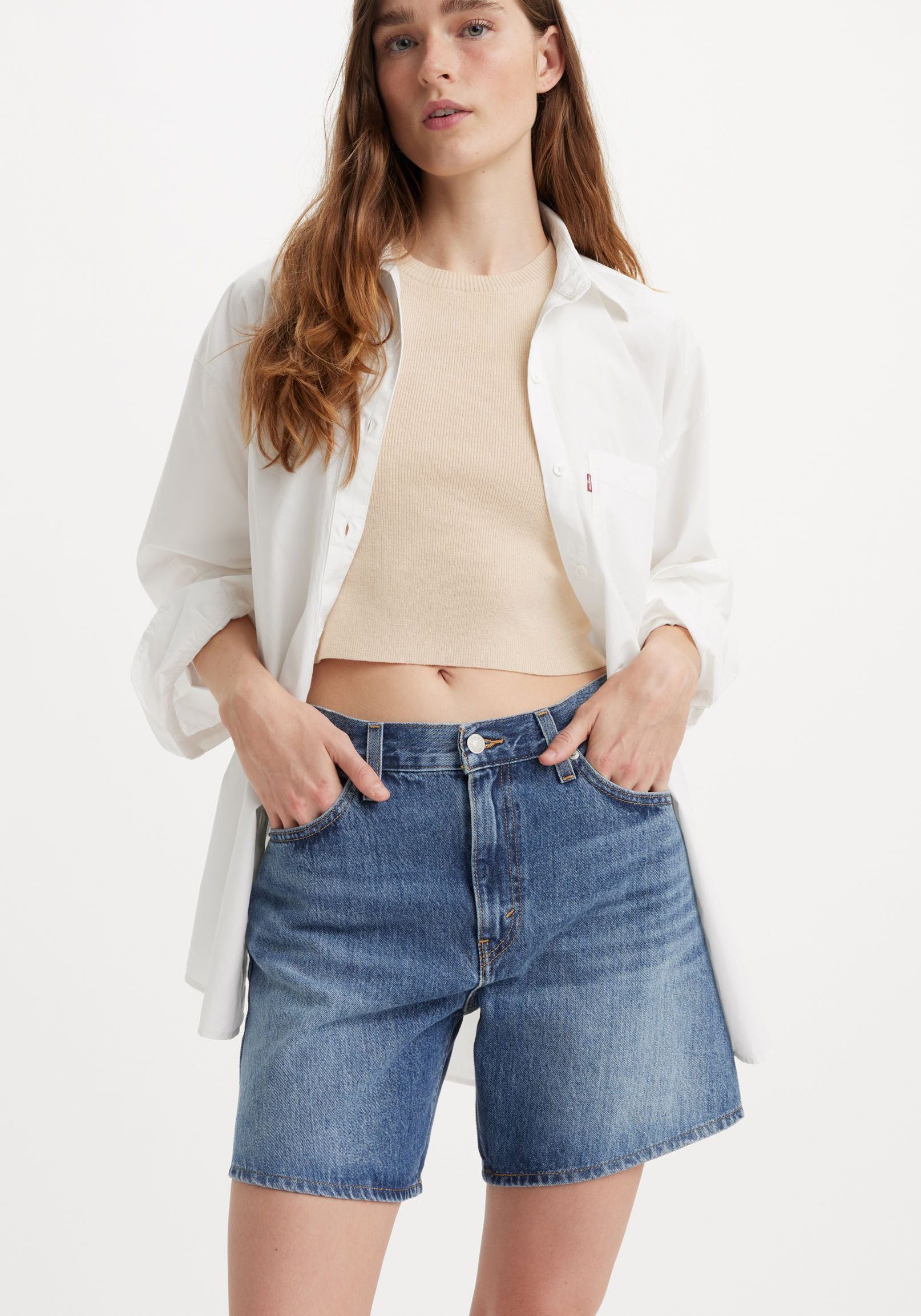 Levi's® Shorts HIGH BAGGY SHORT im Five-Pocket Style