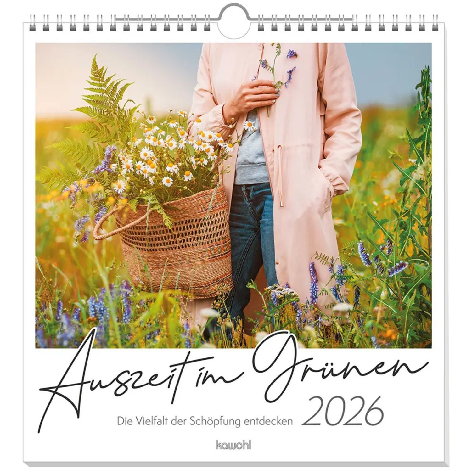 Wandkalender Auszeit im Grünen 2026