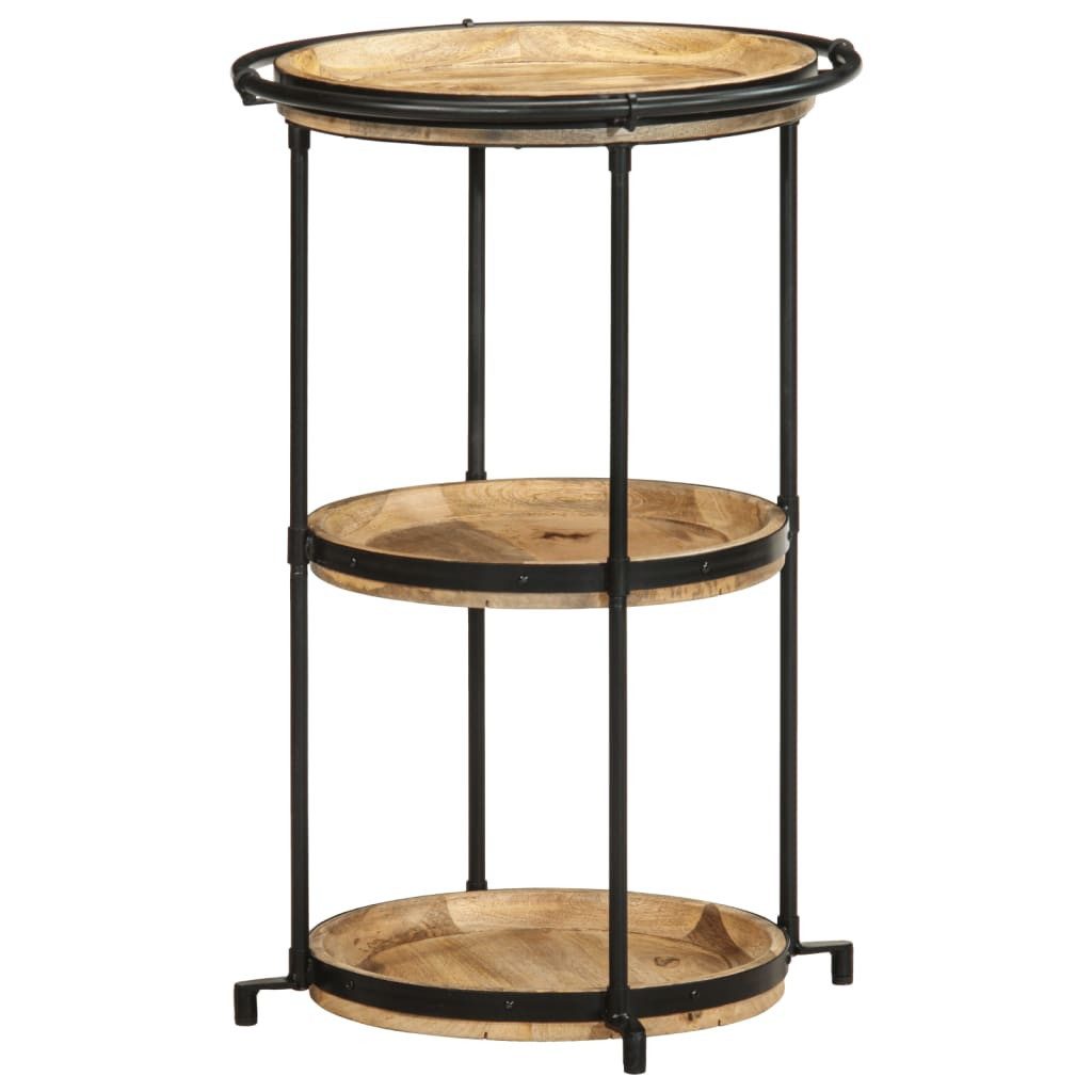 vidaXL Beistelltisch Beistelltisch Ø55x83 cm Massivholz (1-St) günstig online kaufen