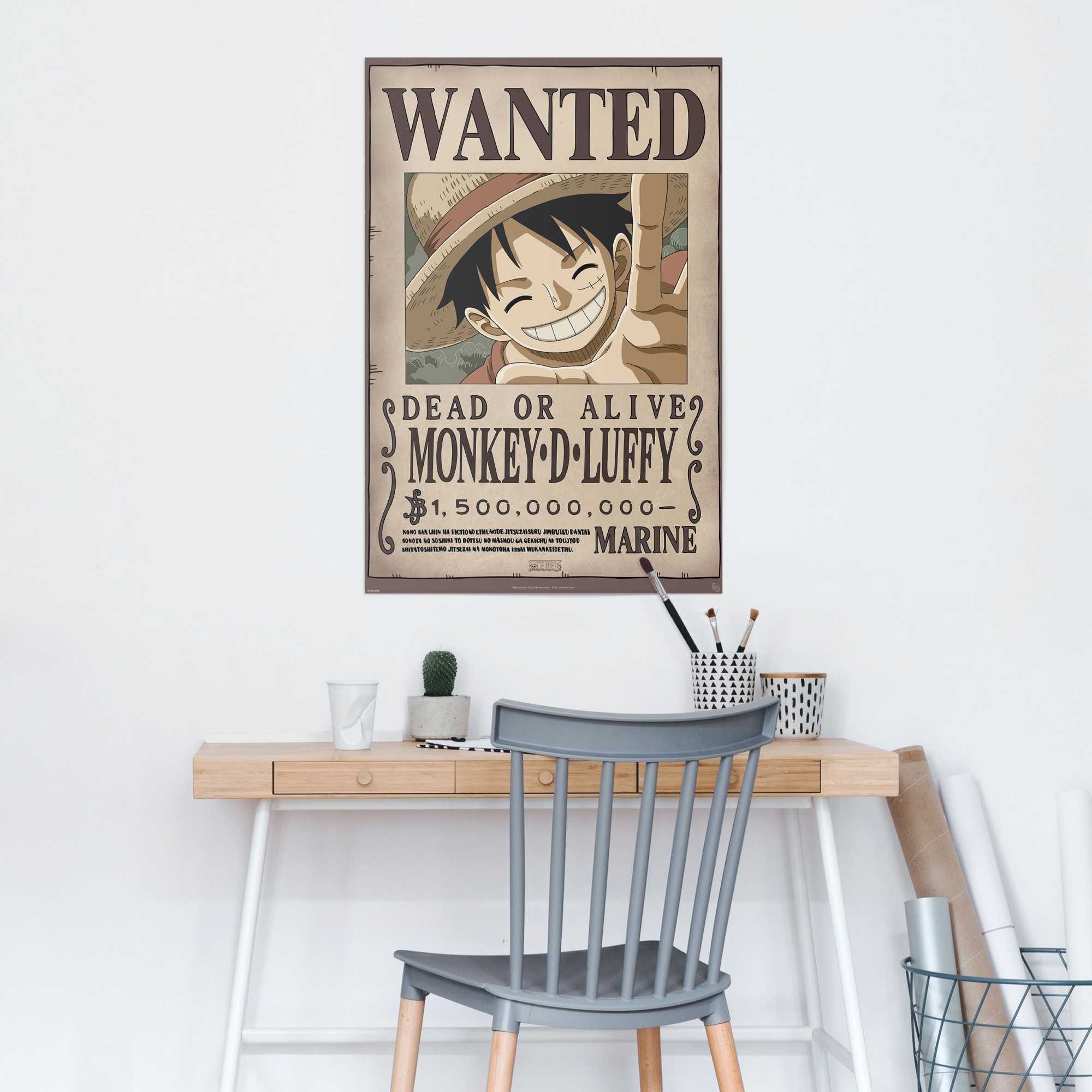 Reinders! Poster One Piece - wanted günstig online kaufen