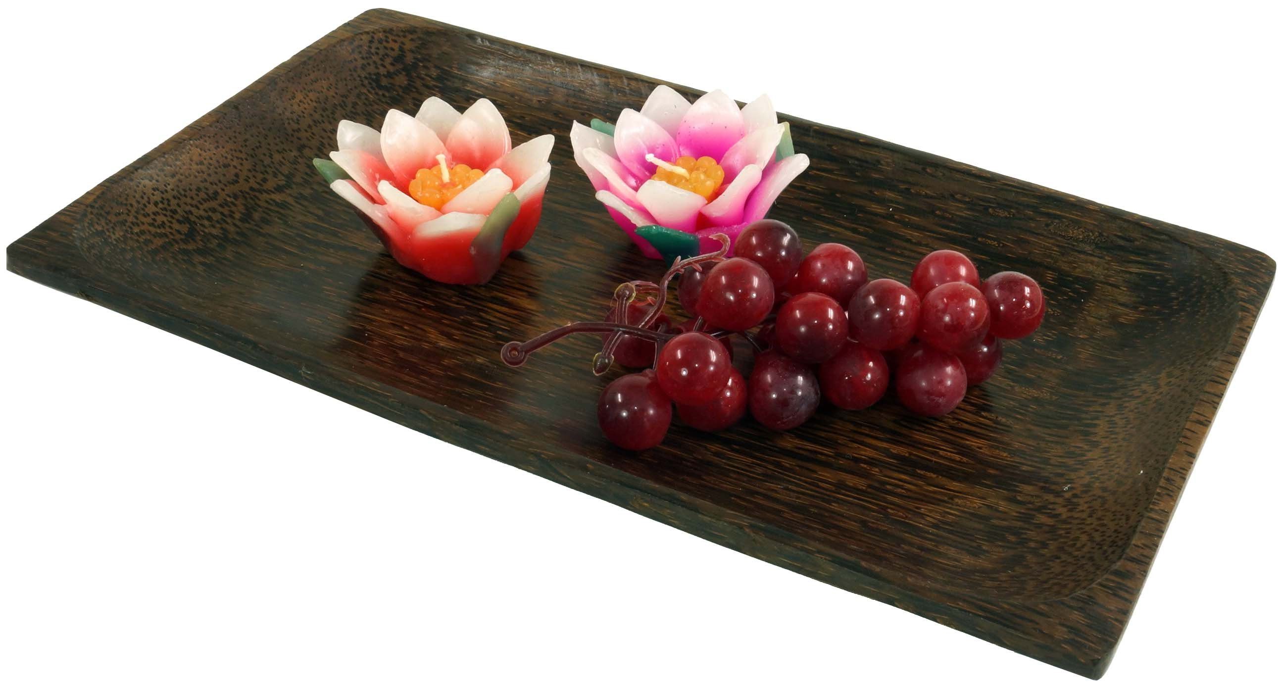 Dekoschale Schale aus Kokosholz, Kokosschale - Design 1