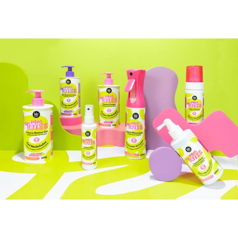 Lola Cosméticos Haarpflege-Set Lola Cosmetics, Plot Twist, Haarspülung mit Schaum, lockendefinierend