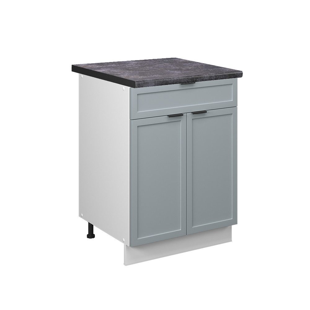 Vicco Unterschrank Fame-Line, Hellblau-grau/Weiß, 60 cm günstig online kaufen